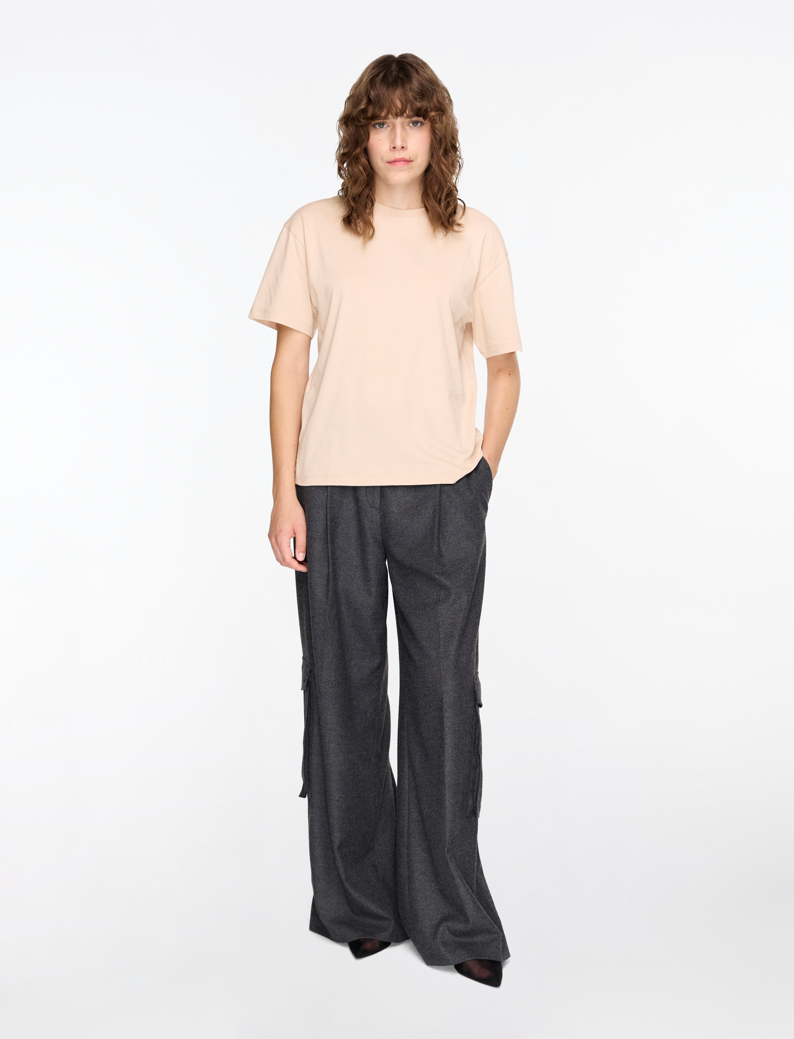 Filippa K - Loose Fit Tee - t-shirts & tops - dusty pink - 2