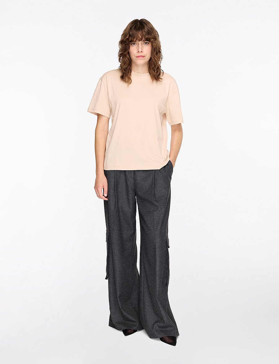 Filippa K - Loose Fit Tee - t-shirts & tops - dusty pink - 2