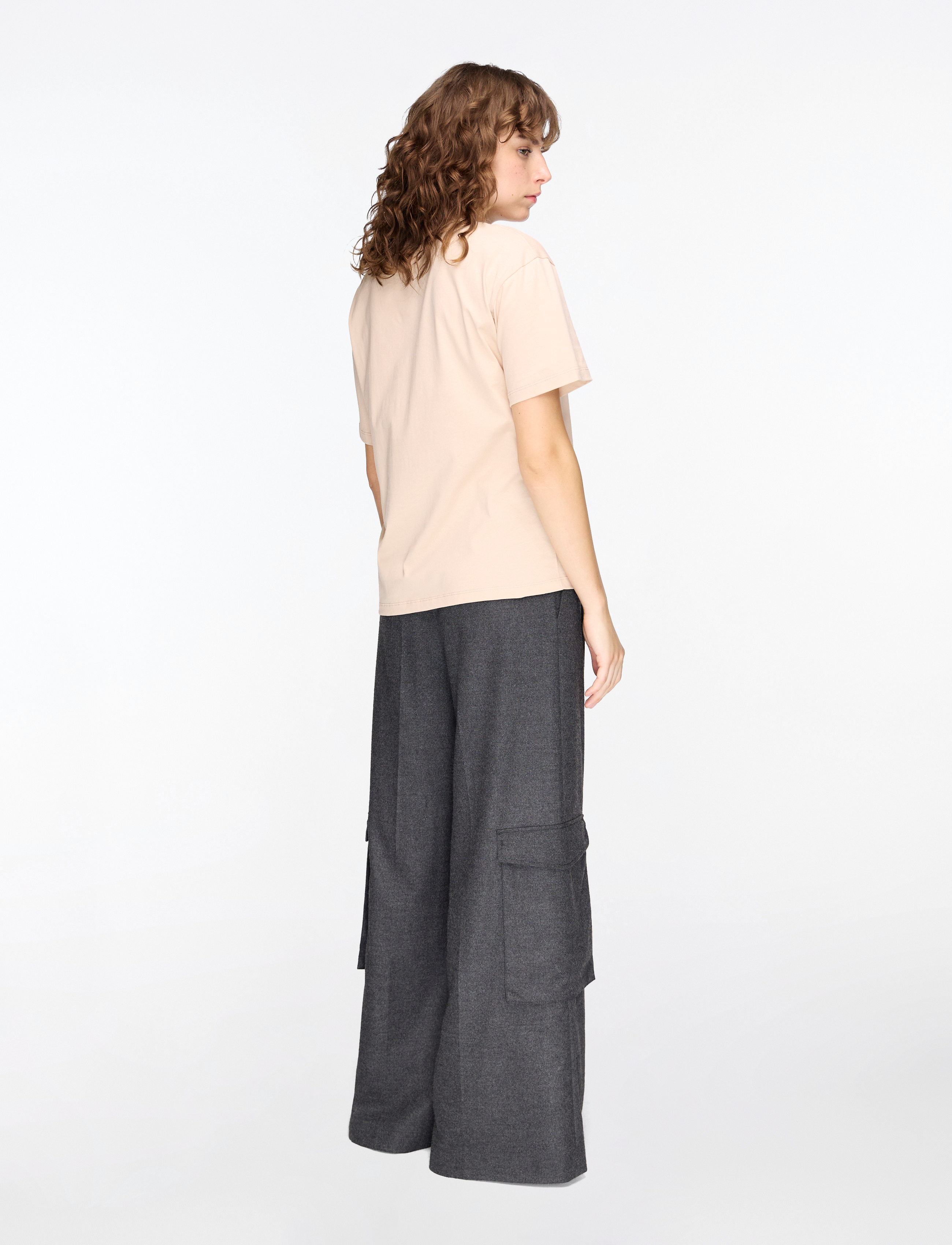 Filippa K - Loose Fit Tee - t-shirts & tops - dusty pink - 4