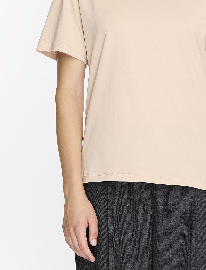 Filippa K - Loose Fit Tee - t-shirts - dusty pink - 5