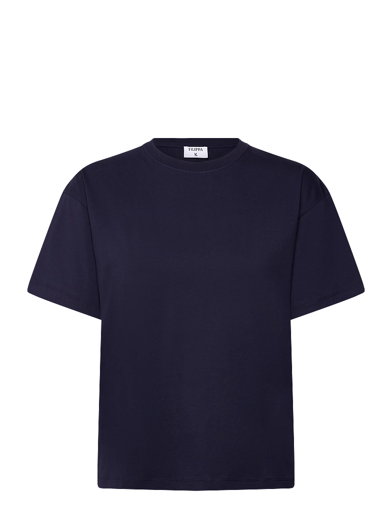 Filippa K - Loose Fit Tee - t-shirts - ink navy - 1