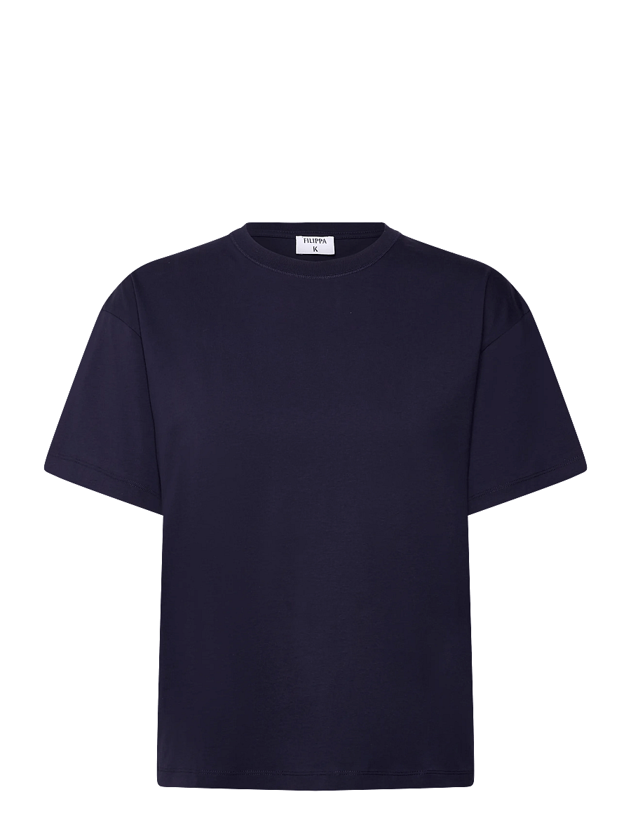 Filippa K - Loose Fit Tee - t-shirts - ink navy - 1
