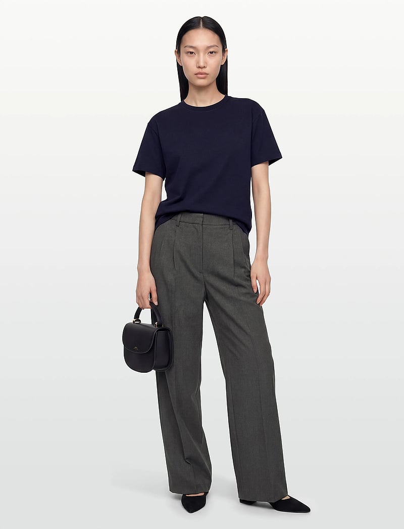 Filippa K - Loose Fit Tee - t-shirts - ink navy - 0