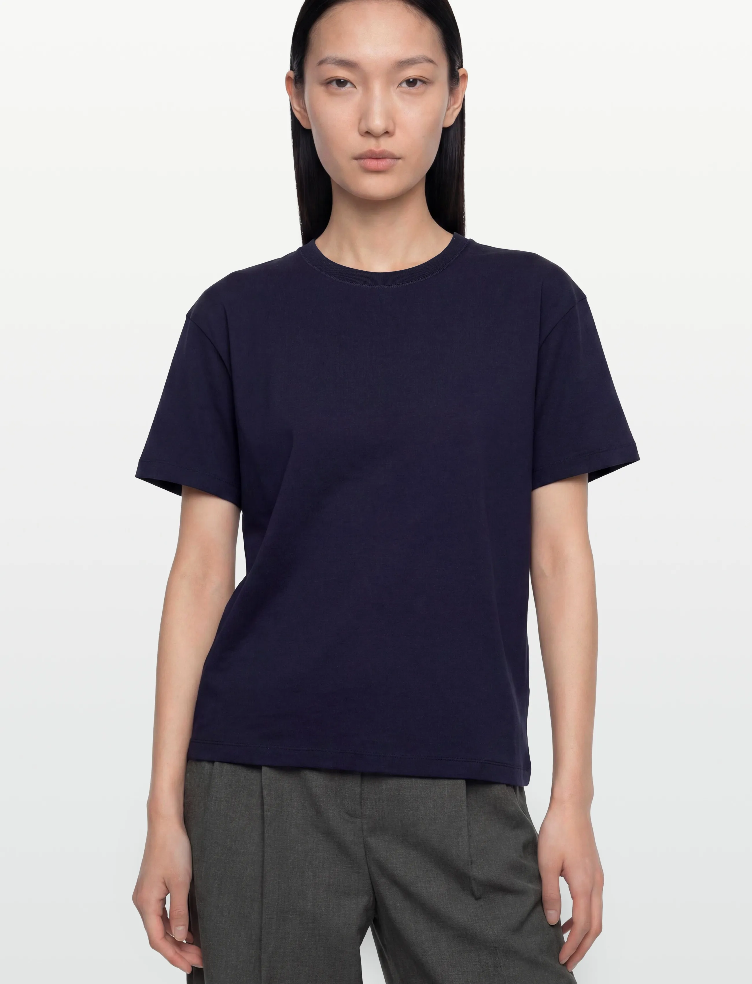 Filippa K - Loose Fit Tee - t-shirts - ink navy - 3