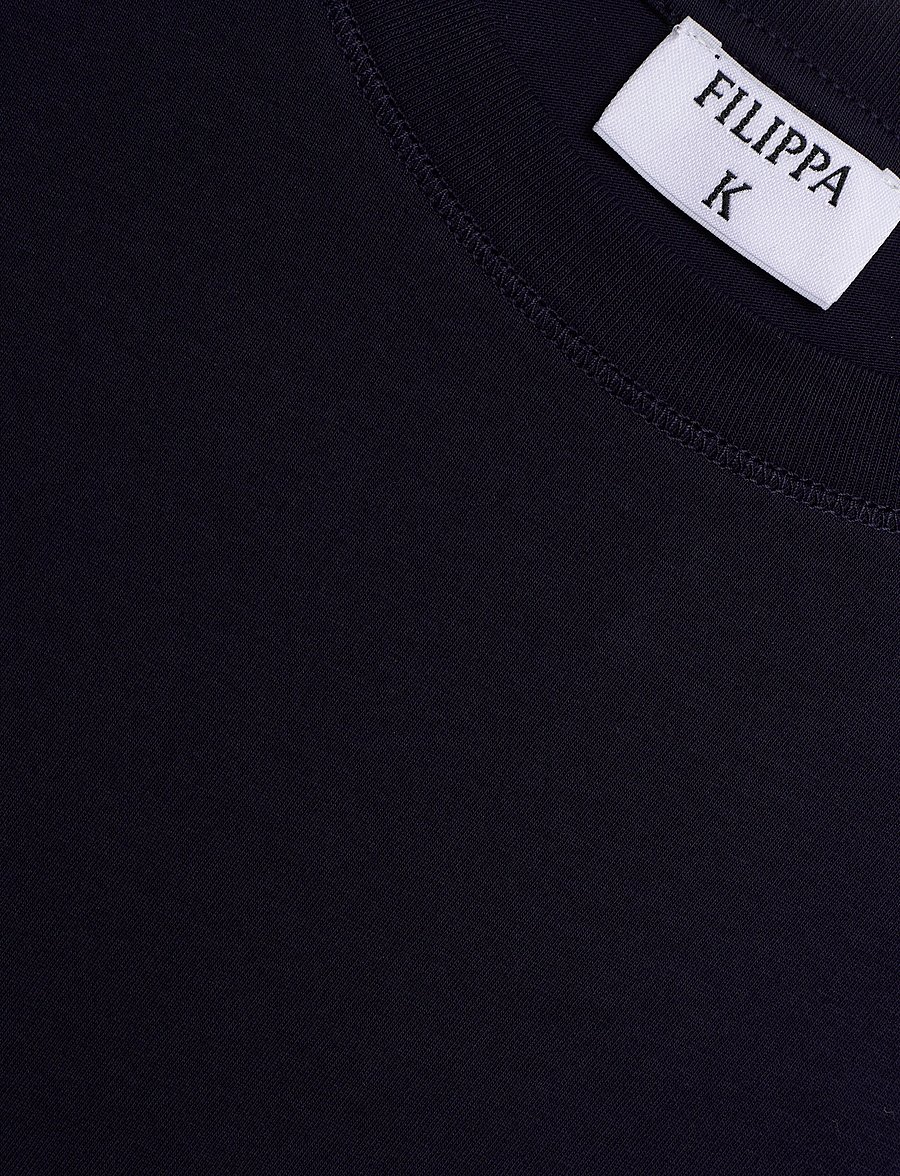 Filippa K - Loose Fit Tee - t-shirts - ink navy - 5