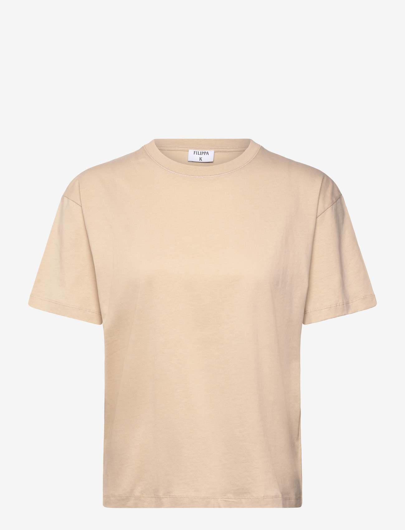 Filippa K - Loose Fit Tee - t-särgid - pearl beige - 0
