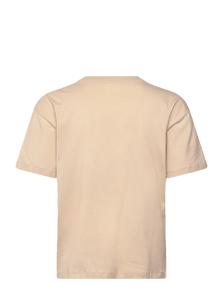 Filippa K - Loose Fit Tee - t-shirts - pearl beige - 2