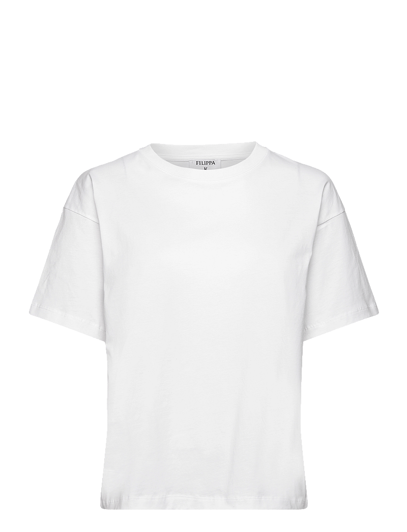 Filippa K - Loose Fit Tee - t-shirts - white - 0