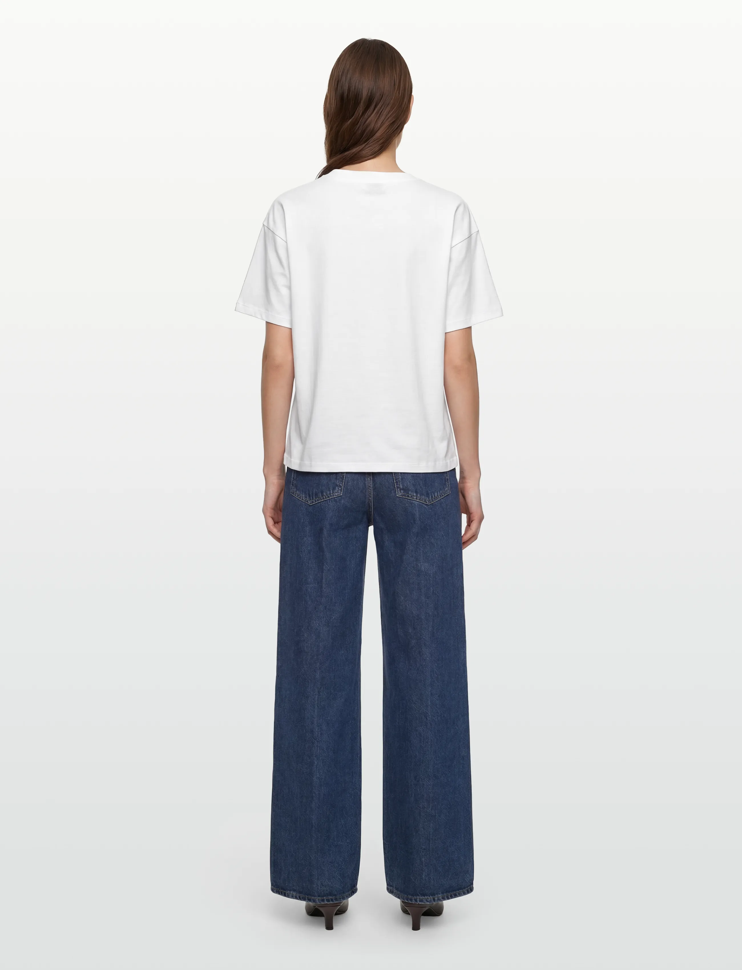Filippa K - Loose Fit Tee - t-shirts - white - 3