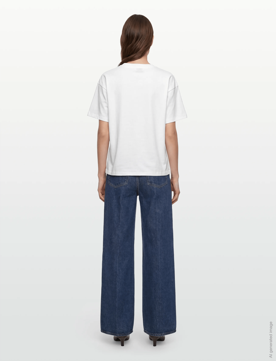 Filippa K - Loose Fit Tee - t-shirts - white - 3