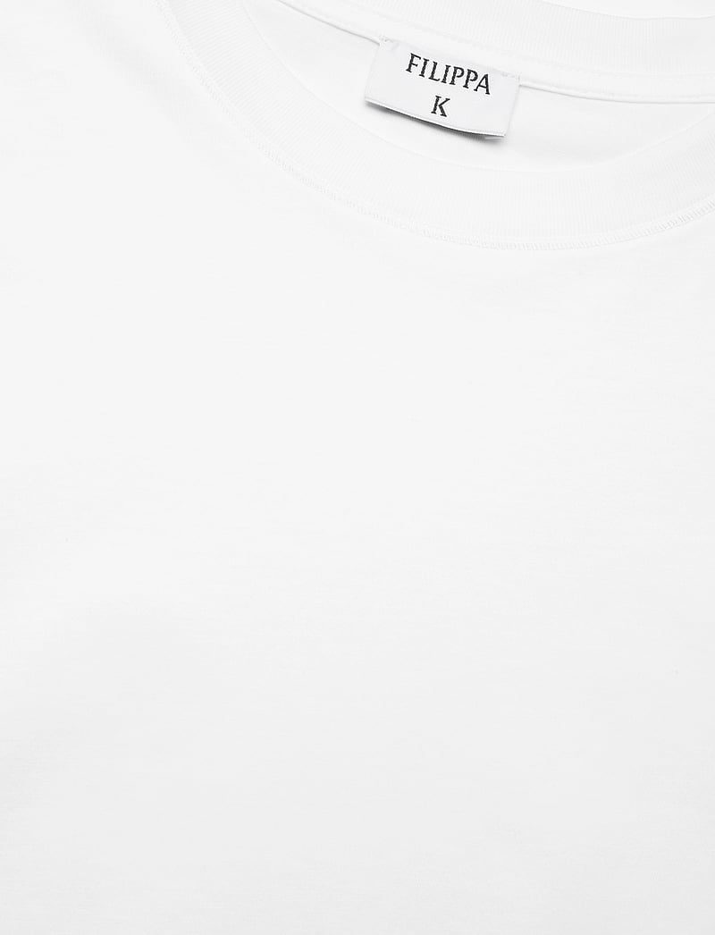 Filippa K - Loose Fit Tee - t-shirts - white - 2