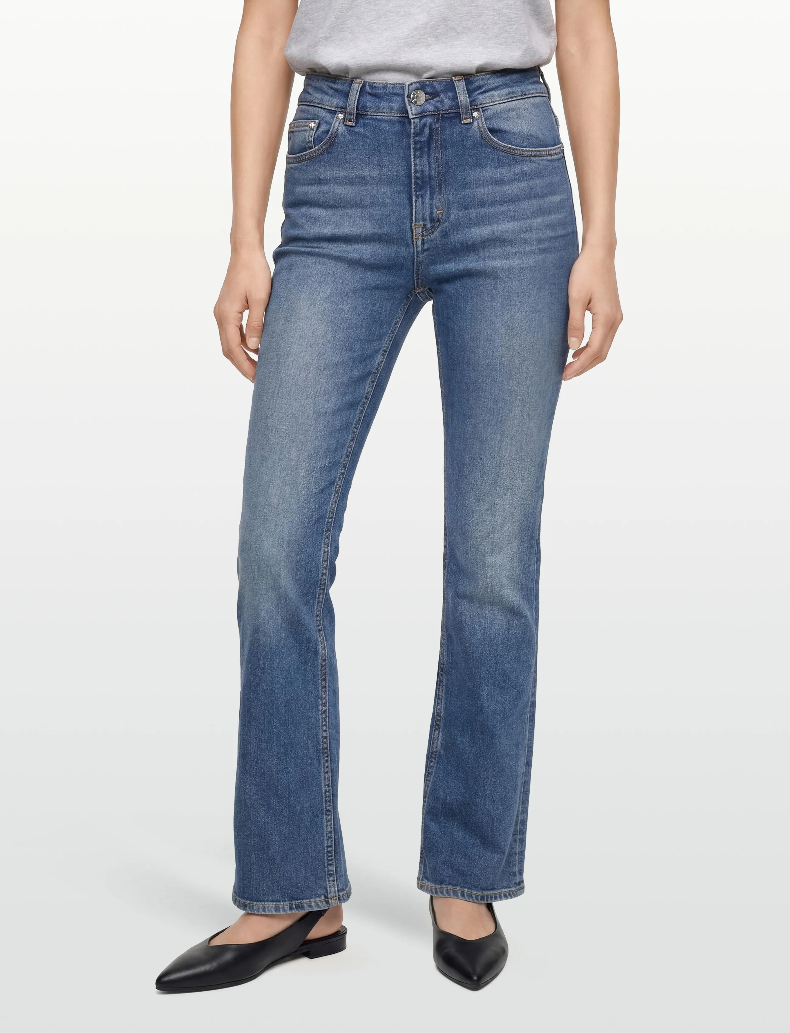 Filippa K - Stella Jeans - mid blue - 3
