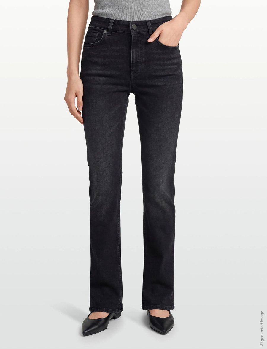 Filippa K - Stella Jeans - raka jeans - black wash - 3