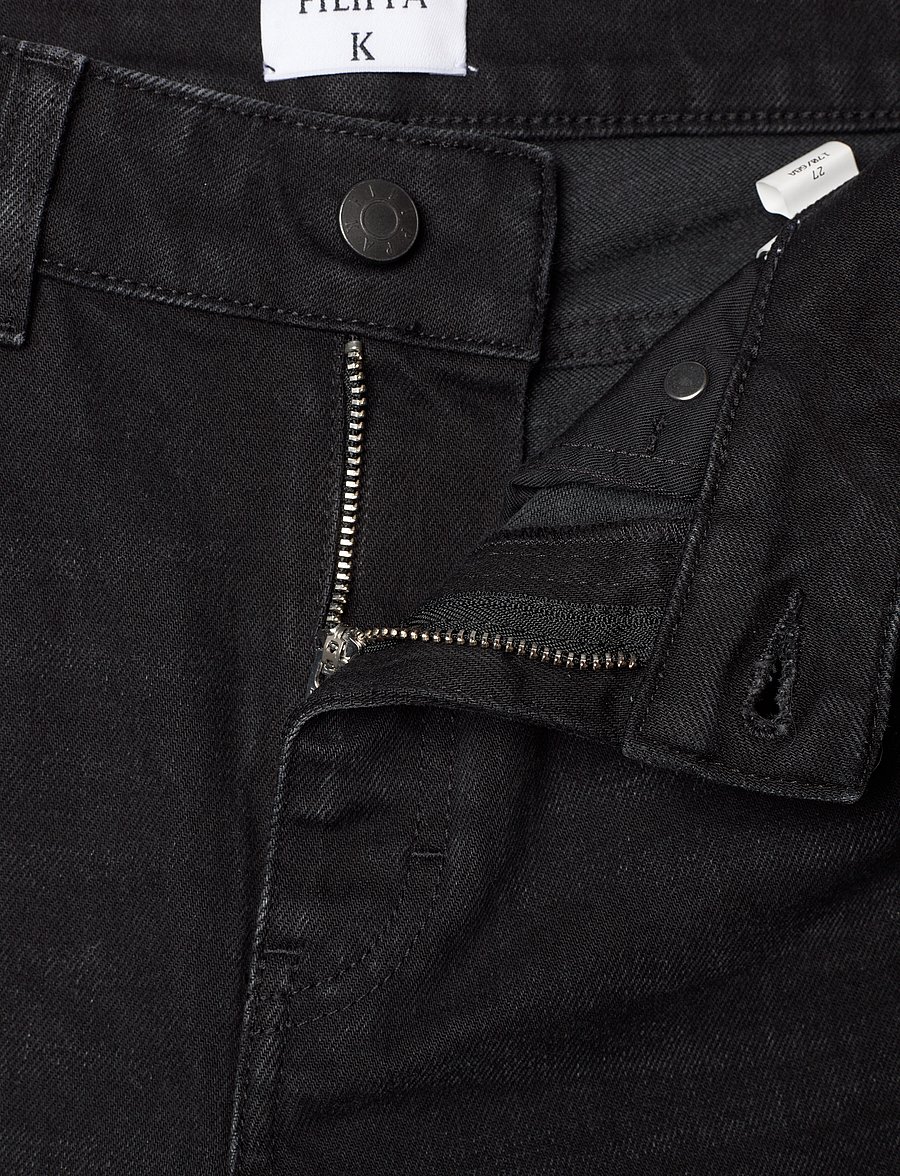 Filippa K - Stella Jeans - straight jeans - black wash - 3