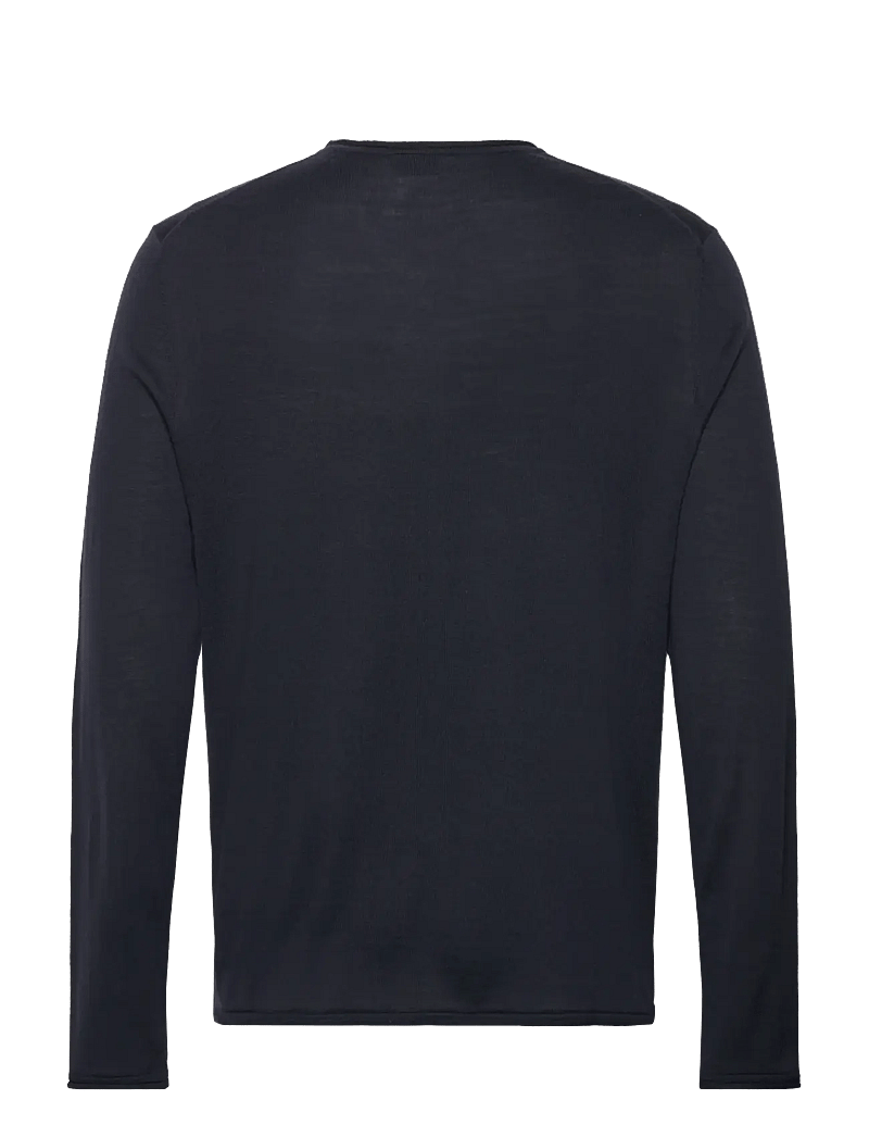 Filippa K - Rolled Edge Knit Sweater - rundhals - navy - 1