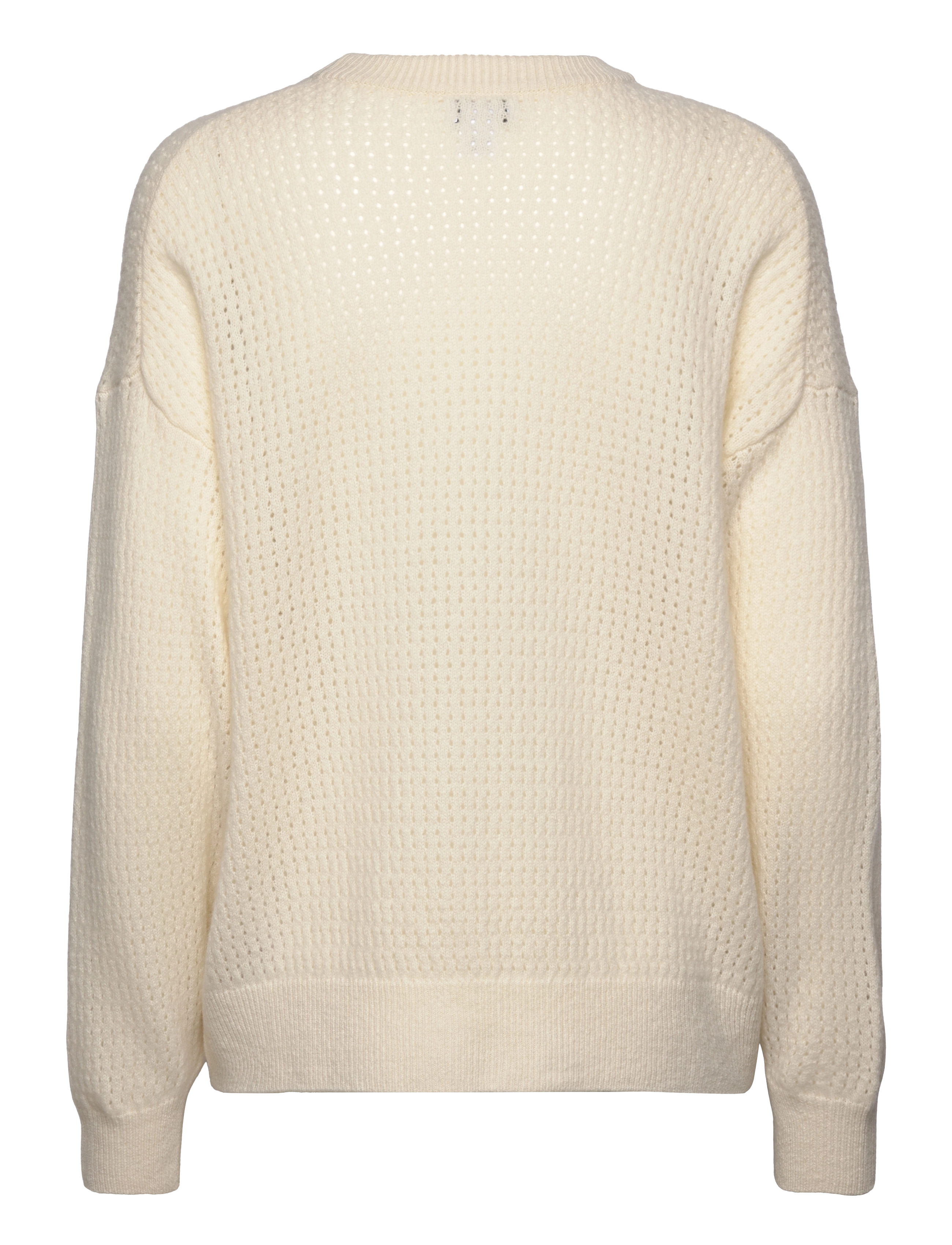 Filippa K - Pointelle Knit Sweater - pullover - cream whit - 1