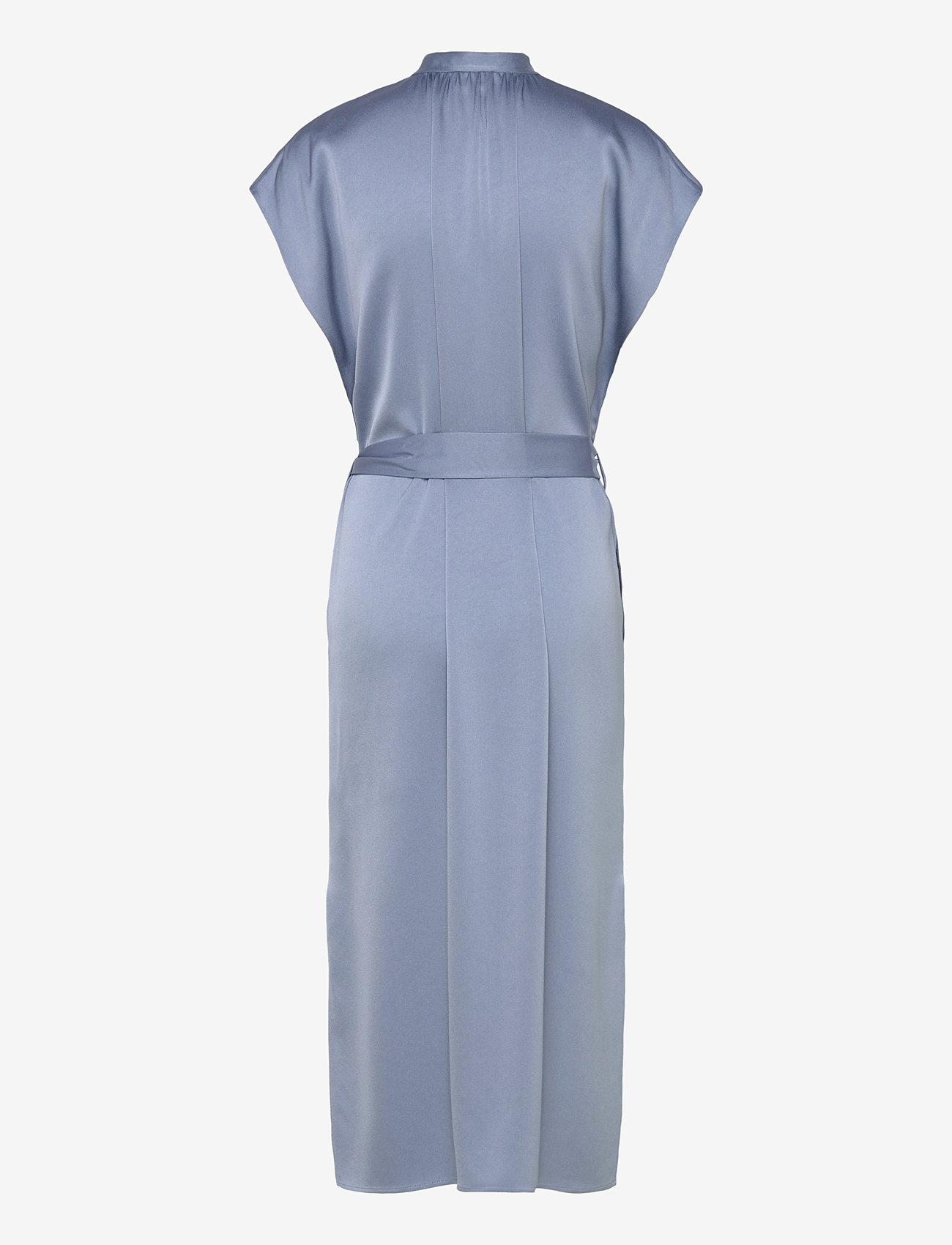 Filippa K - Belted Stand Collar Dress - cocktailkleider - air blue - 1