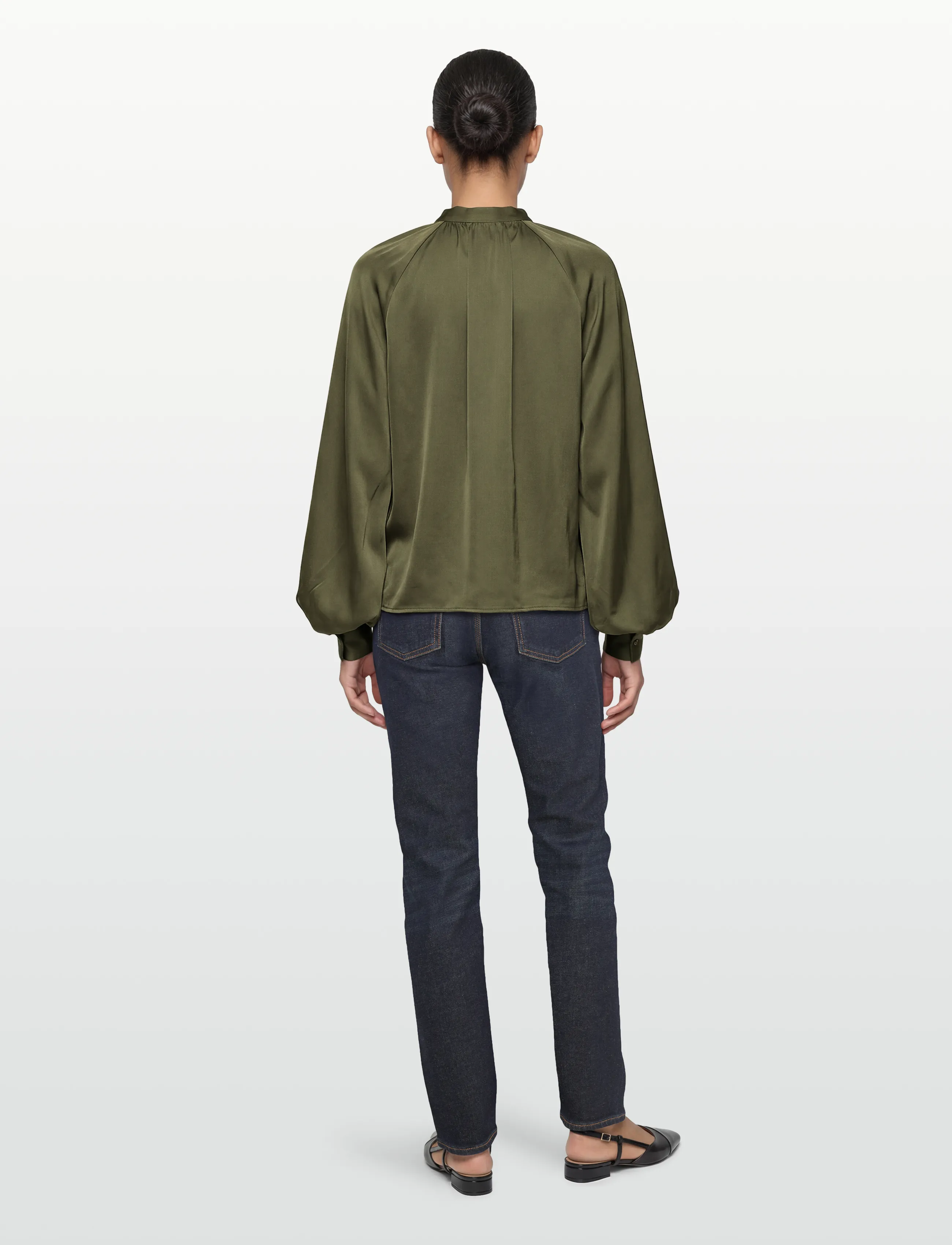 Filippa K Stand Collar Blouse skjortor & blusar dam – bild 3
