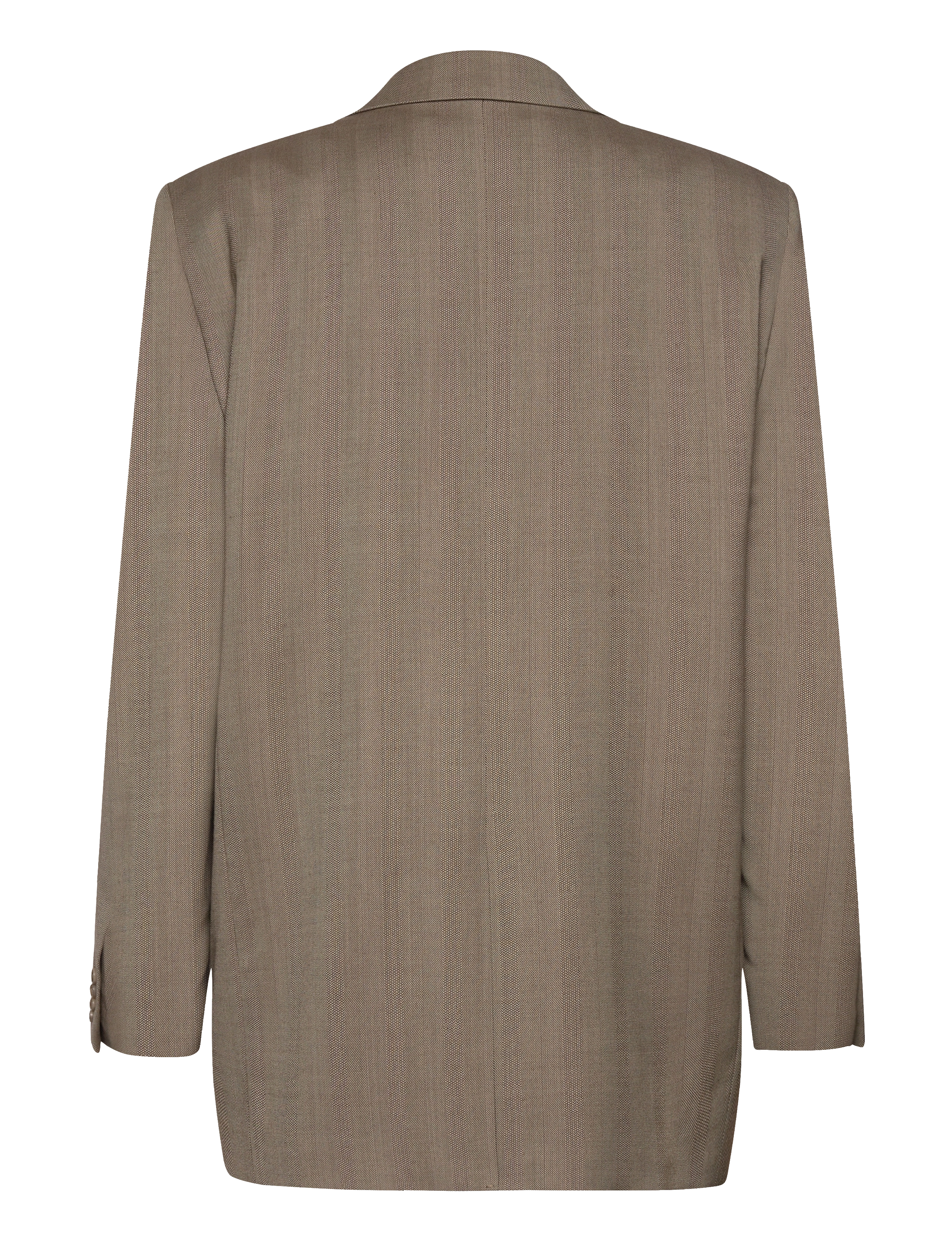 Filippa K - Tailored Herringbone Blazer - khaki beig - 1