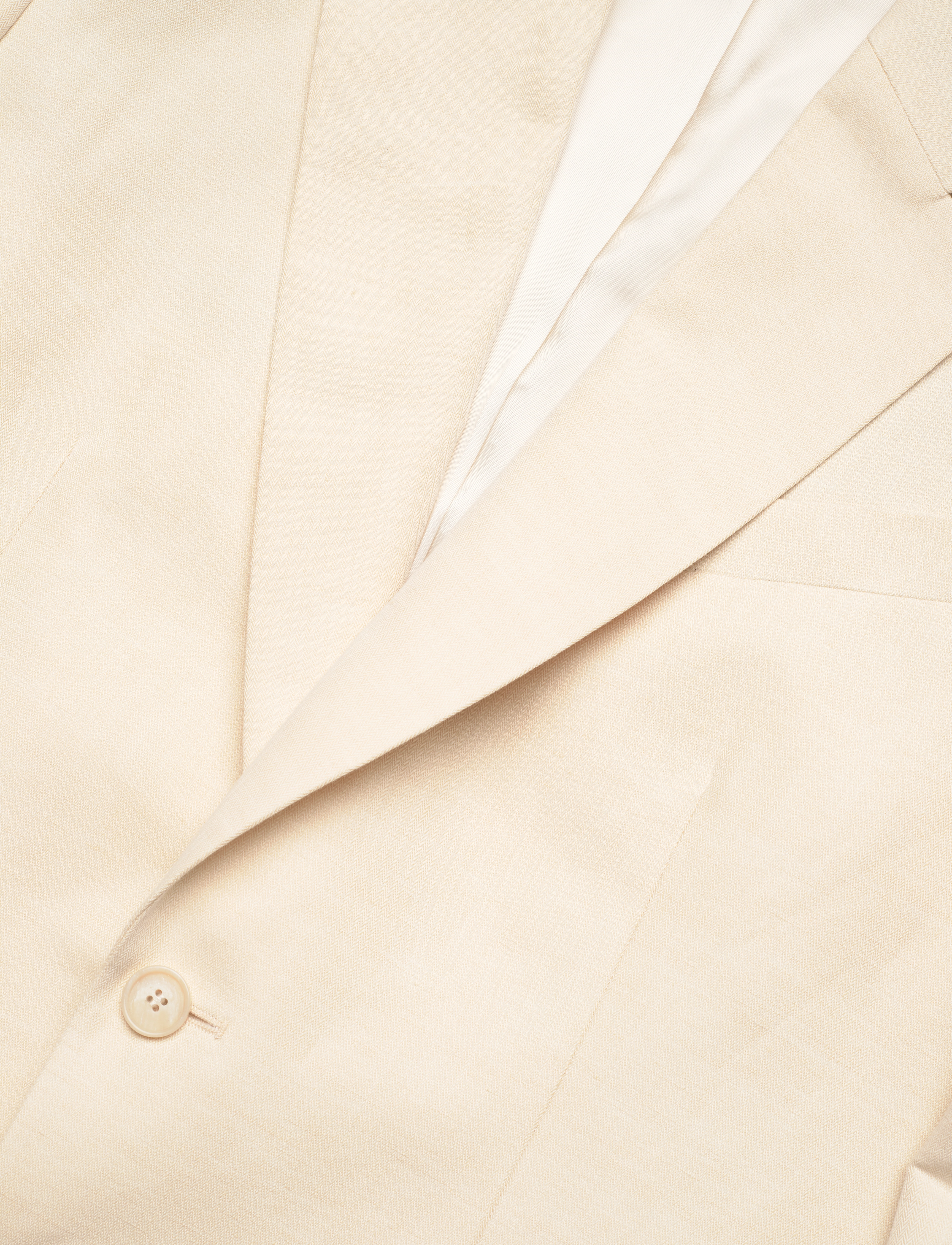 Filippa K - Davina Cotton Linen Blazer - einreihige blazer - cream whit - 2