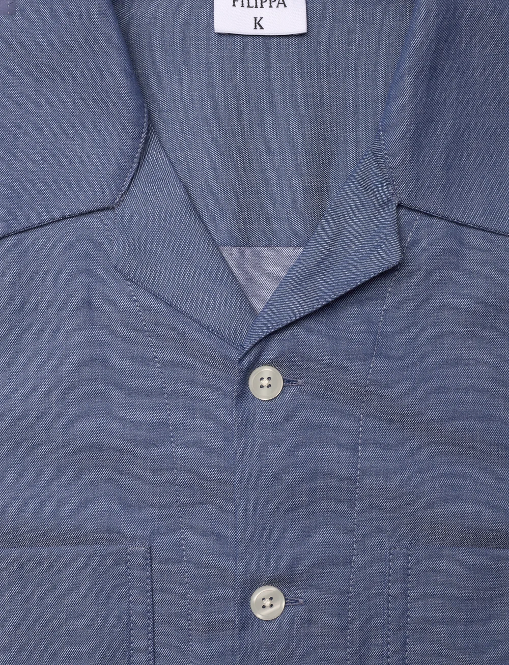 Filippa K - Short Sleeve Resort Shirt - laisvalaikio marškiniai - ink blue - 2