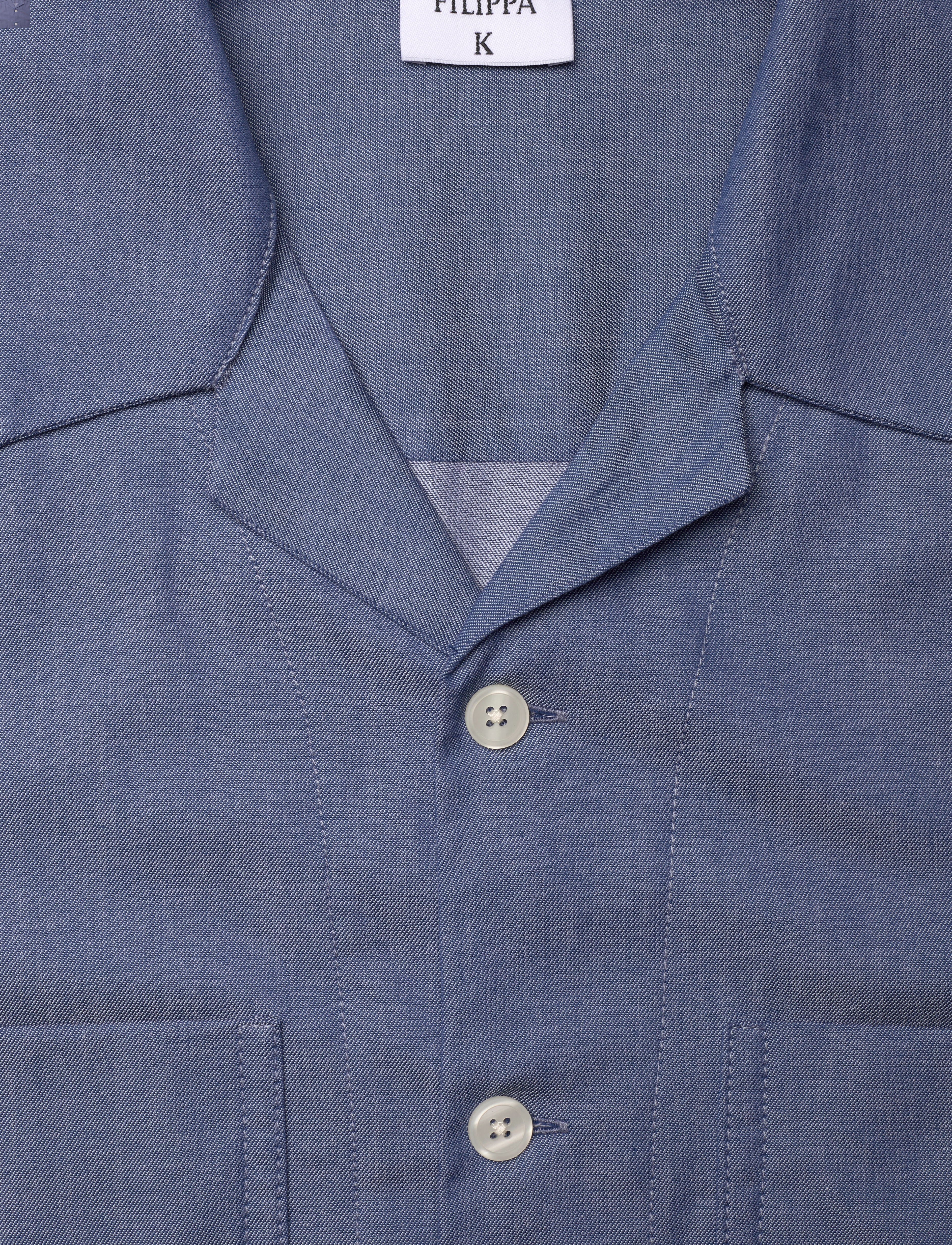 Filippa K - Short Sleeve Resort Shirt - ink blue - 2