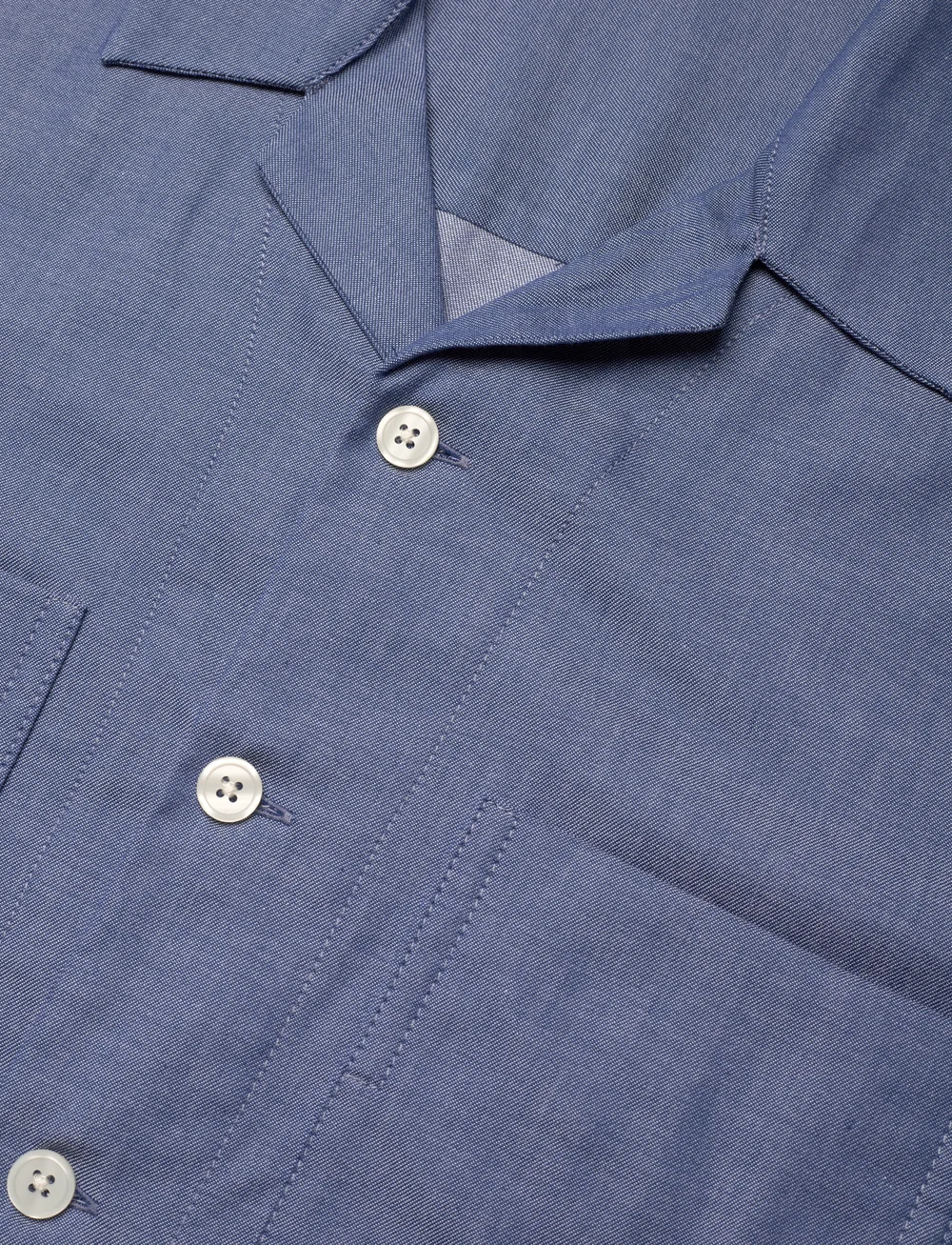 Filippa K - Short Sleeve Resort Shirt - laisvalaikio marškiniai - ink blue - 3