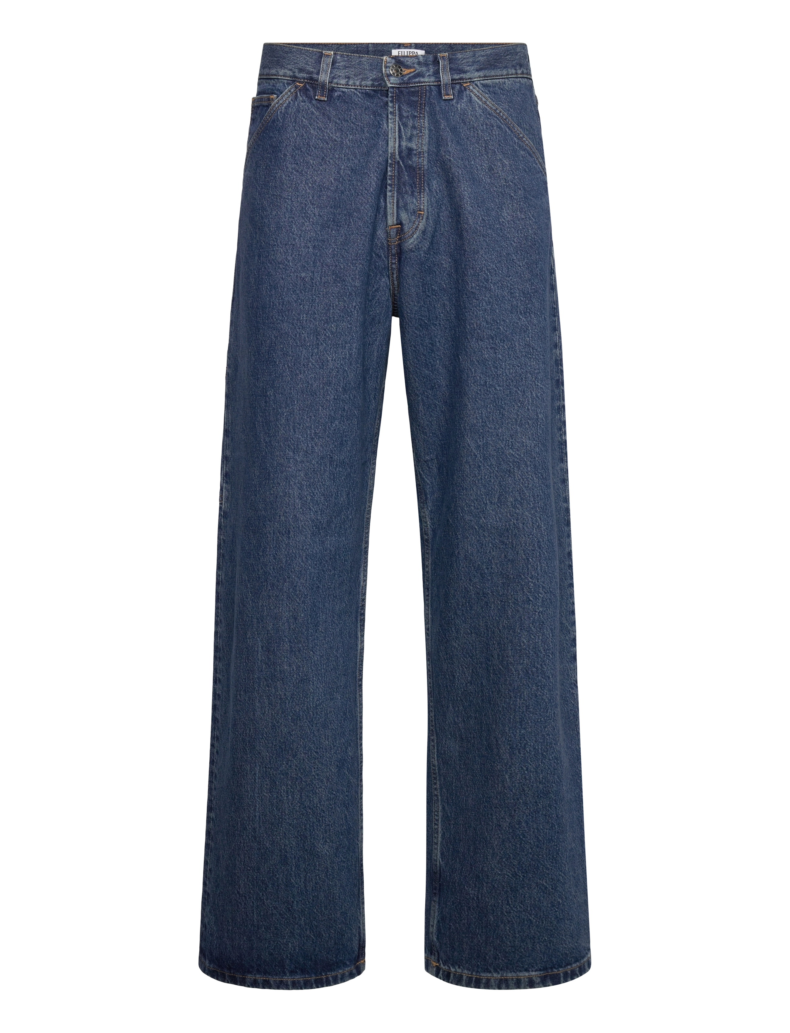 Filippa K Baggy Jeans - Kläder - WASHED MID / blue