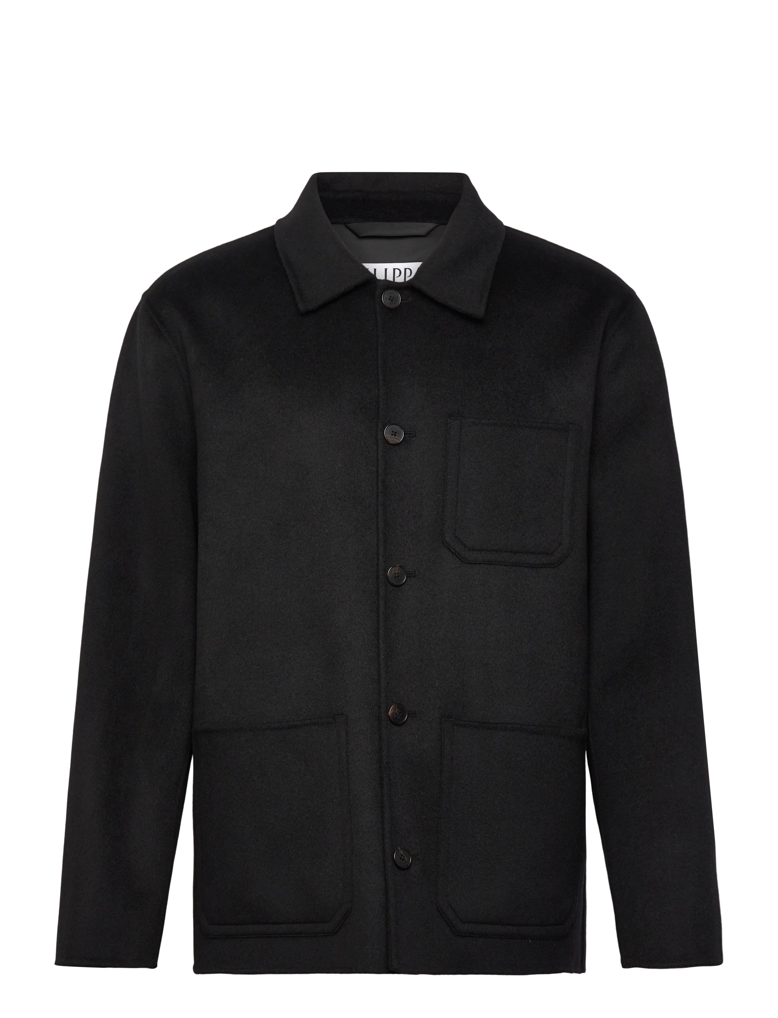 Filippa K Doublé Wool Work Jacket - Kollektsioonid - BLACK / black