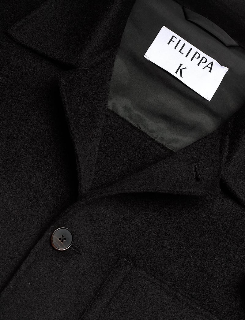 Filippa K - Doublé Wool Work Jacket - wolljacken - black - 2