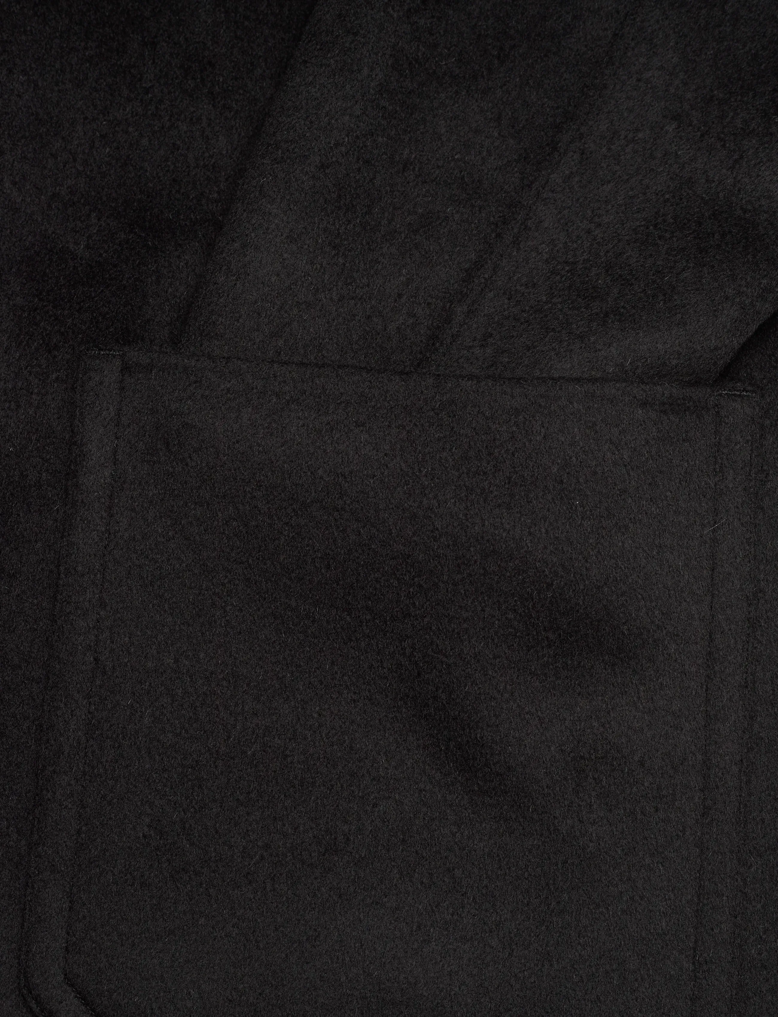 Filippa K - Doublé Wool Work Jacket - ytterkläder - black - 3