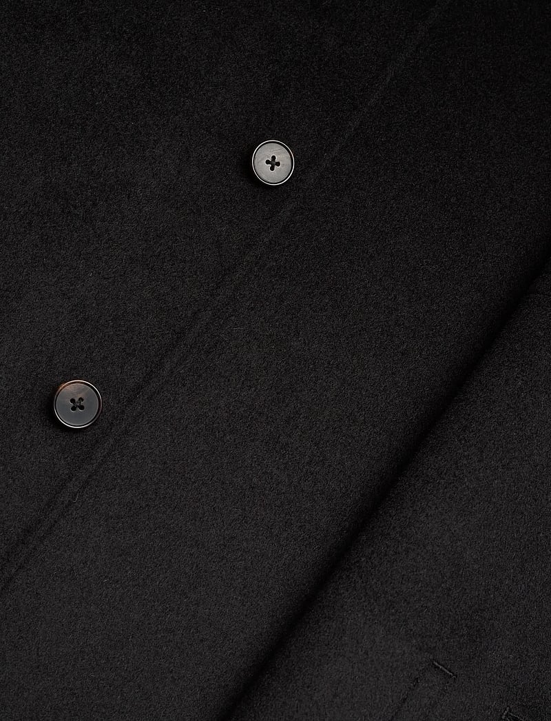 Filippa K - Doublé Wool Work Jacket - wolljacken - black - 4