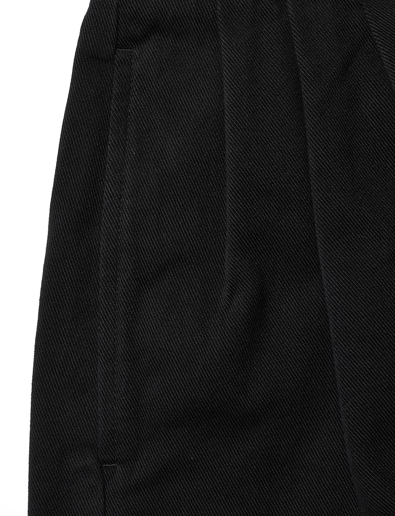 Filippa K - High Waist Pleated Cotton Shor - casual shorts - washed bla - 2