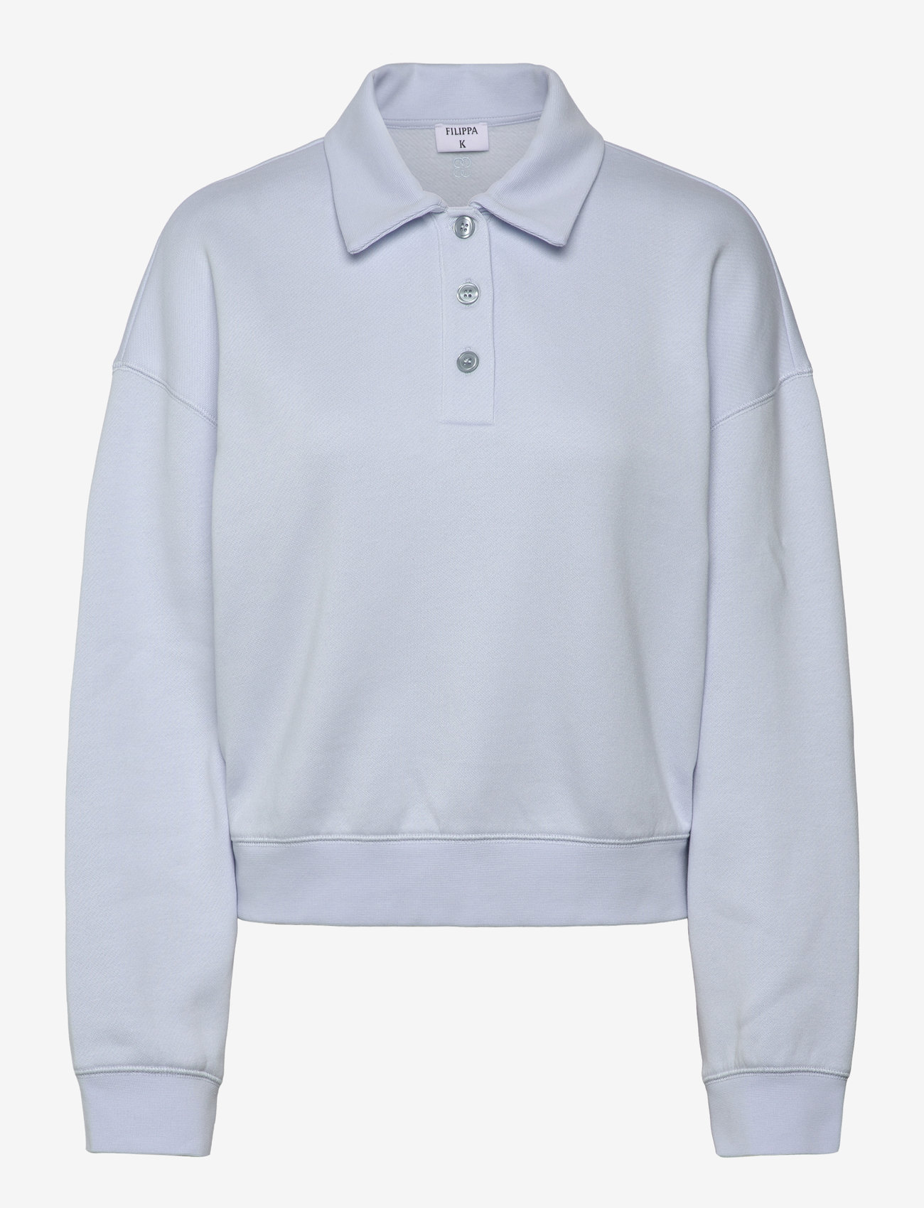 Filippa K - Polo Sweatshirt - ice blue - 0