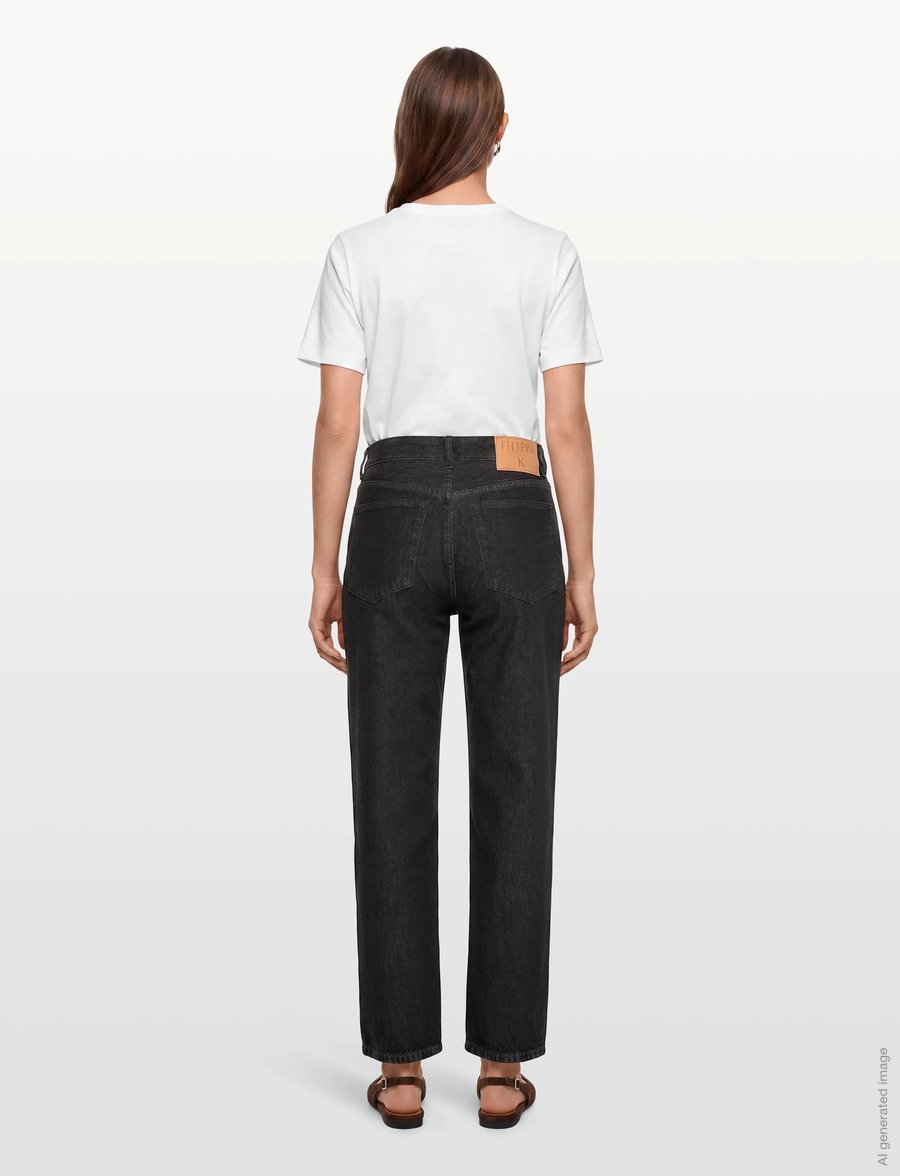 Filippa K - Tapered Jeans - tapered jeans - black wash - 4