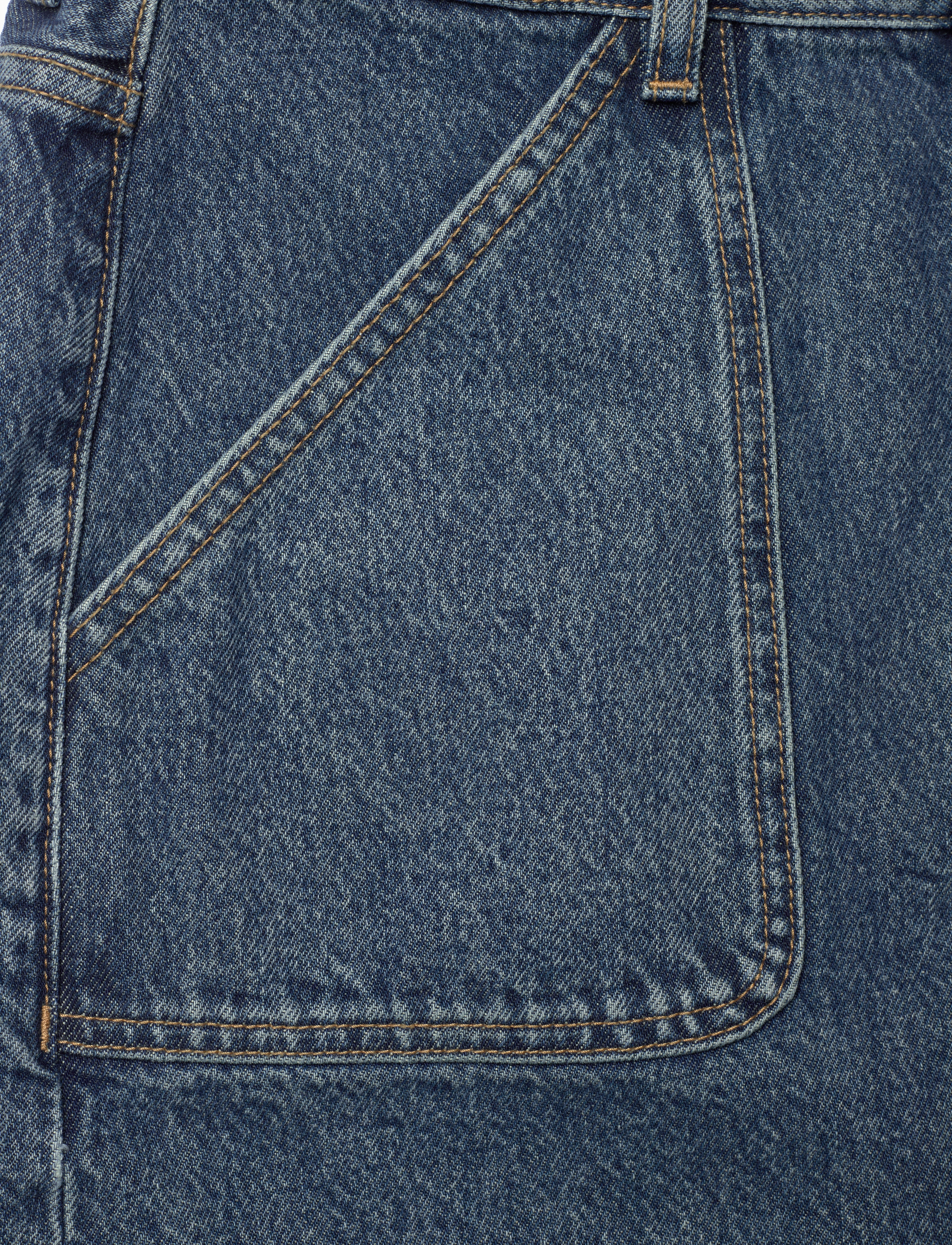 Filippa K - Patch Pocket Mini Skirt - washed mid - 2