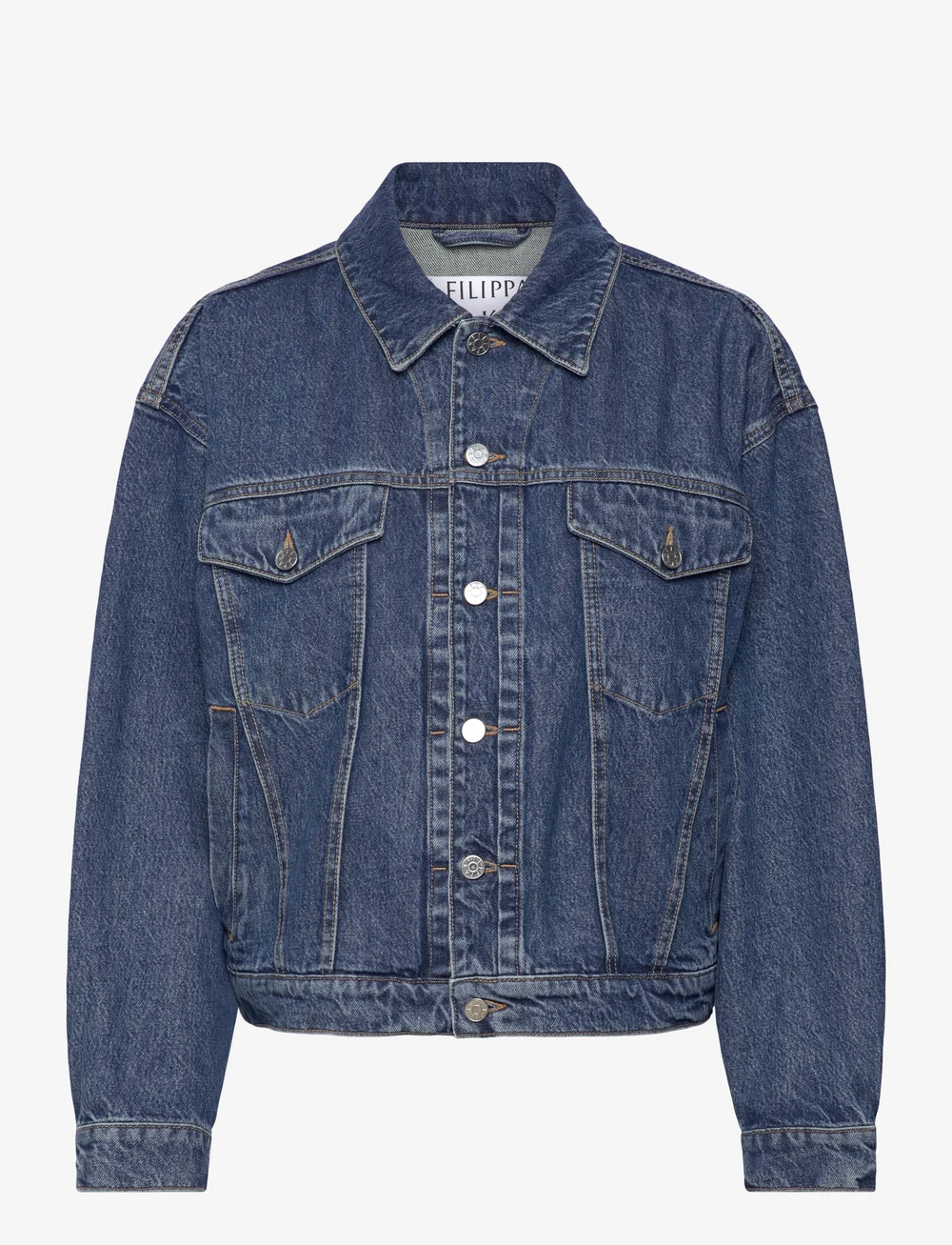 Filippa K - Relaxed Jean Jacket - jeansjacken - washed mid - 0