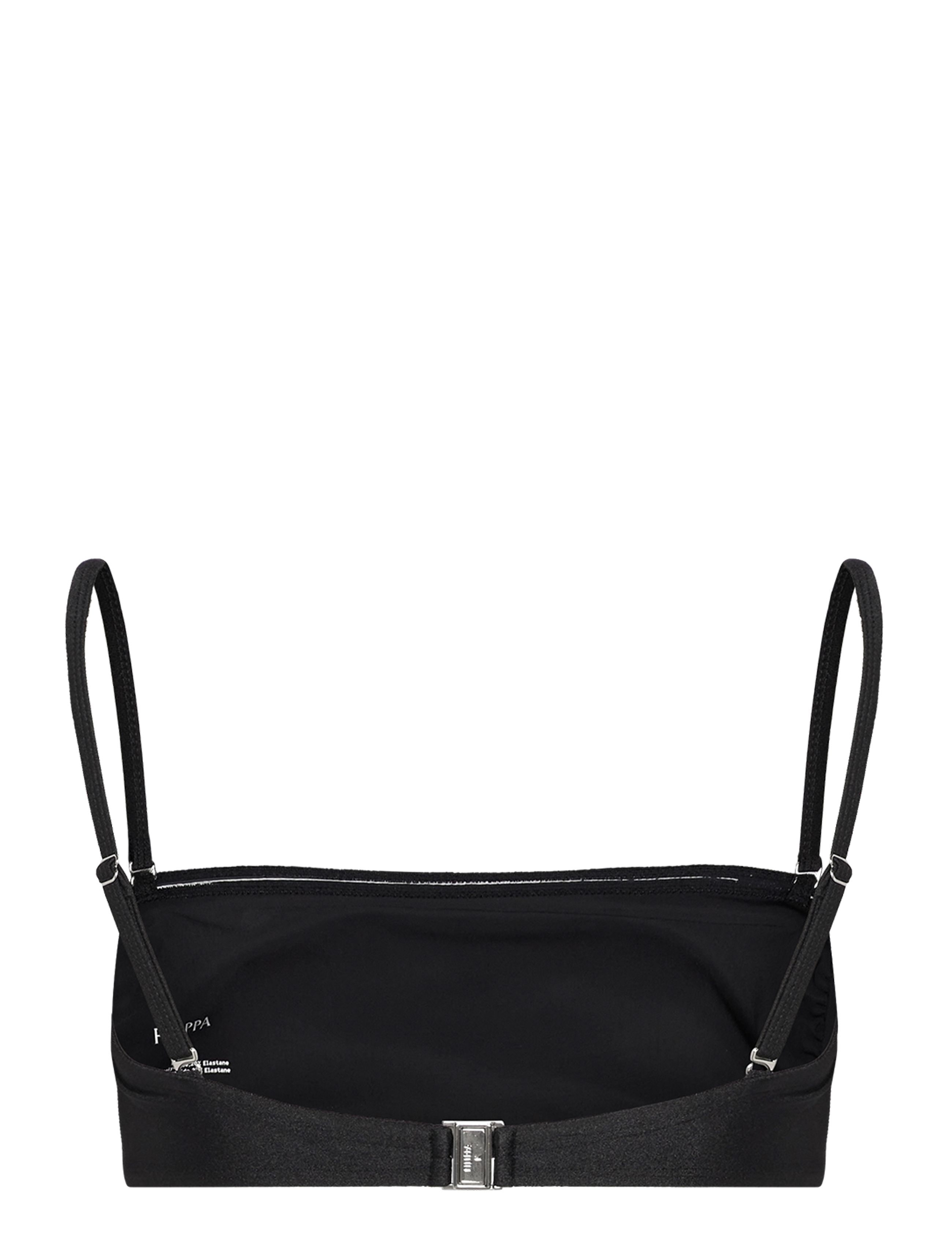 Filippa K - Shimmer Bandeau Bikini Top - black - 1