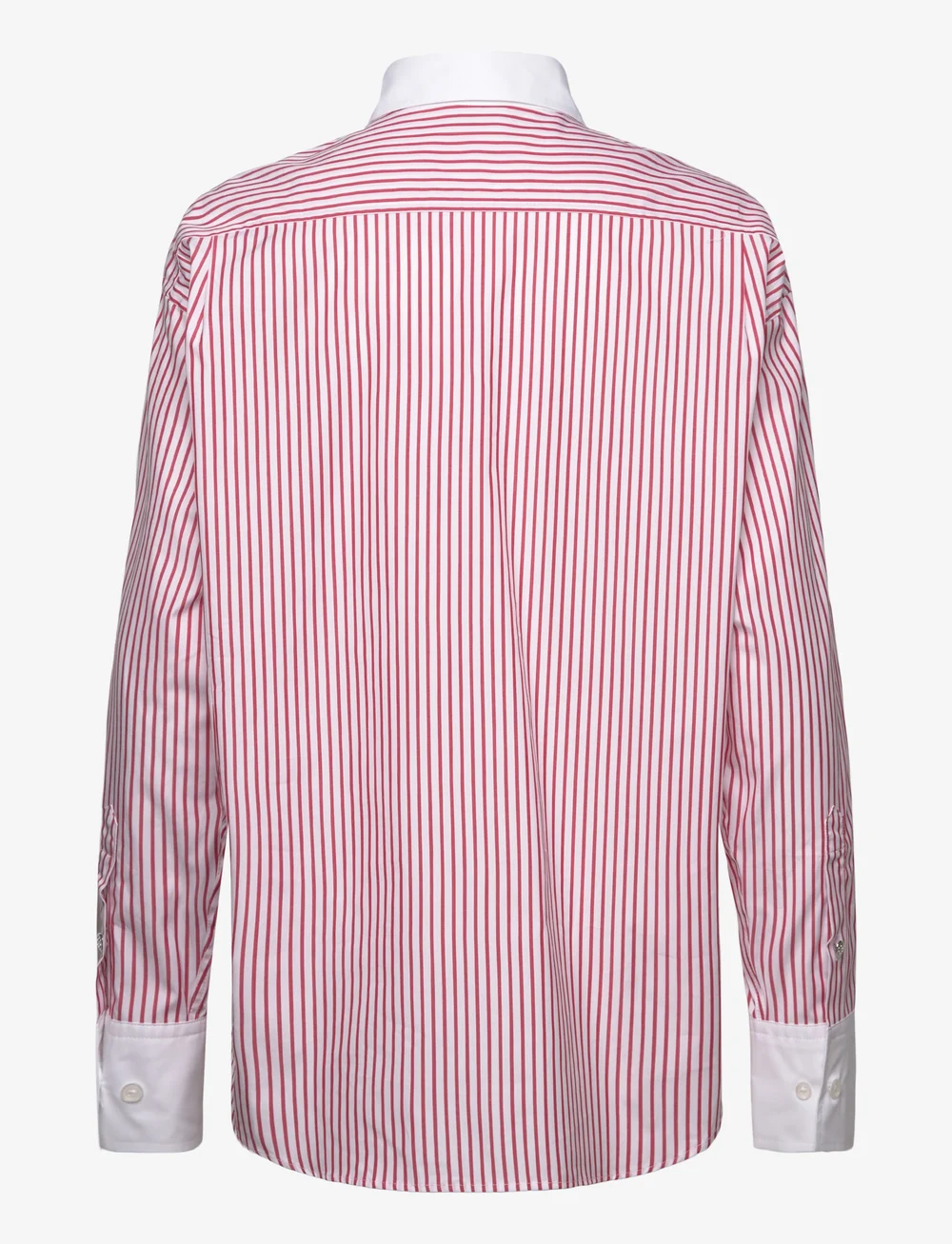 Filippa K - Striped Cotton Shirt - jeansskjortor - white/dark - 1