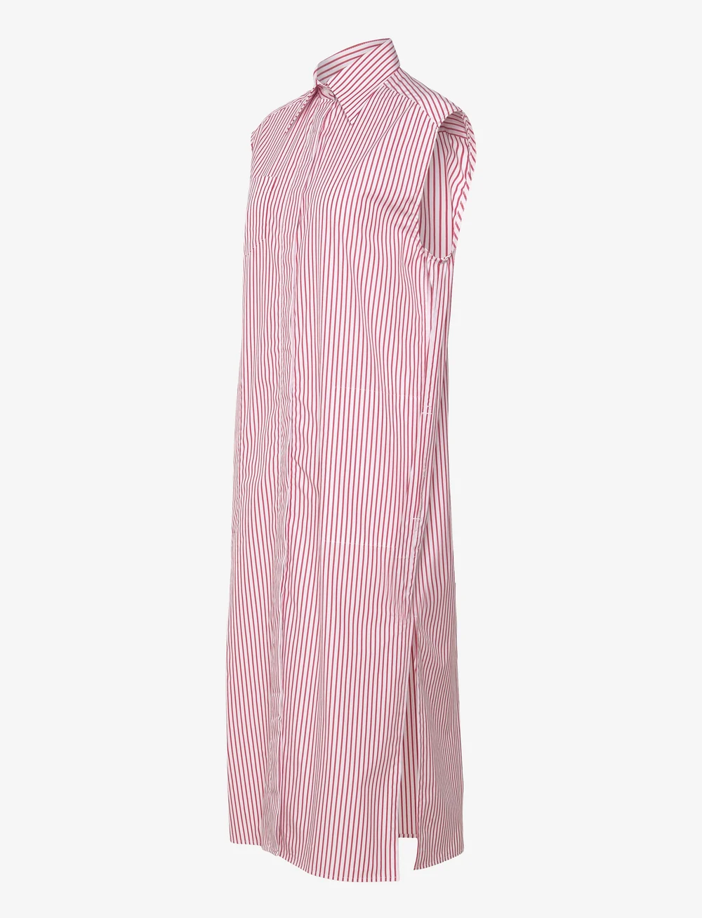 Filippa K - Cotton Poplin Shirt Dress - sommarklänningar - white/dark - 2