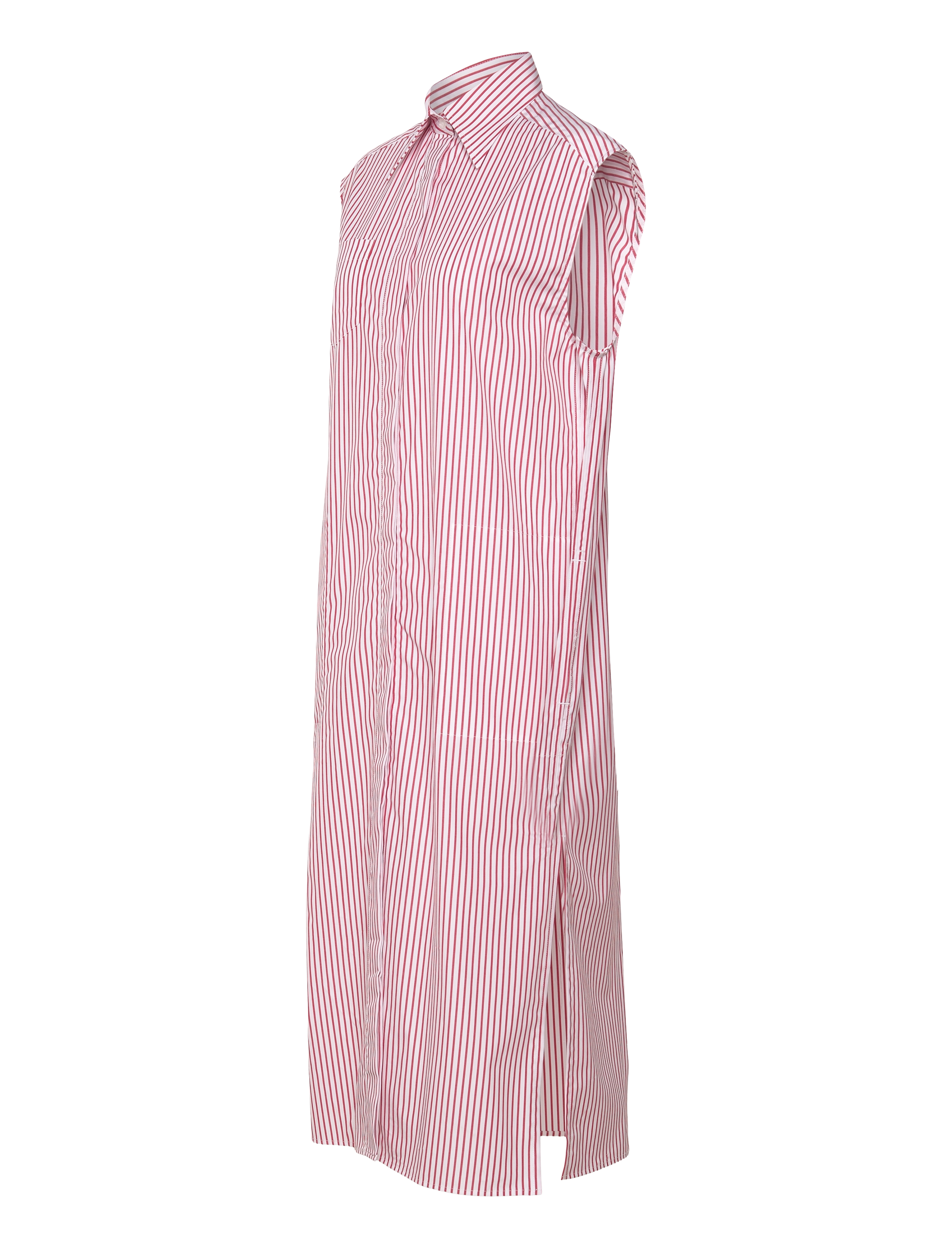 Filippa K - Cotton Poplin Shirt Dress - midi kleitas - white/dark - 2
