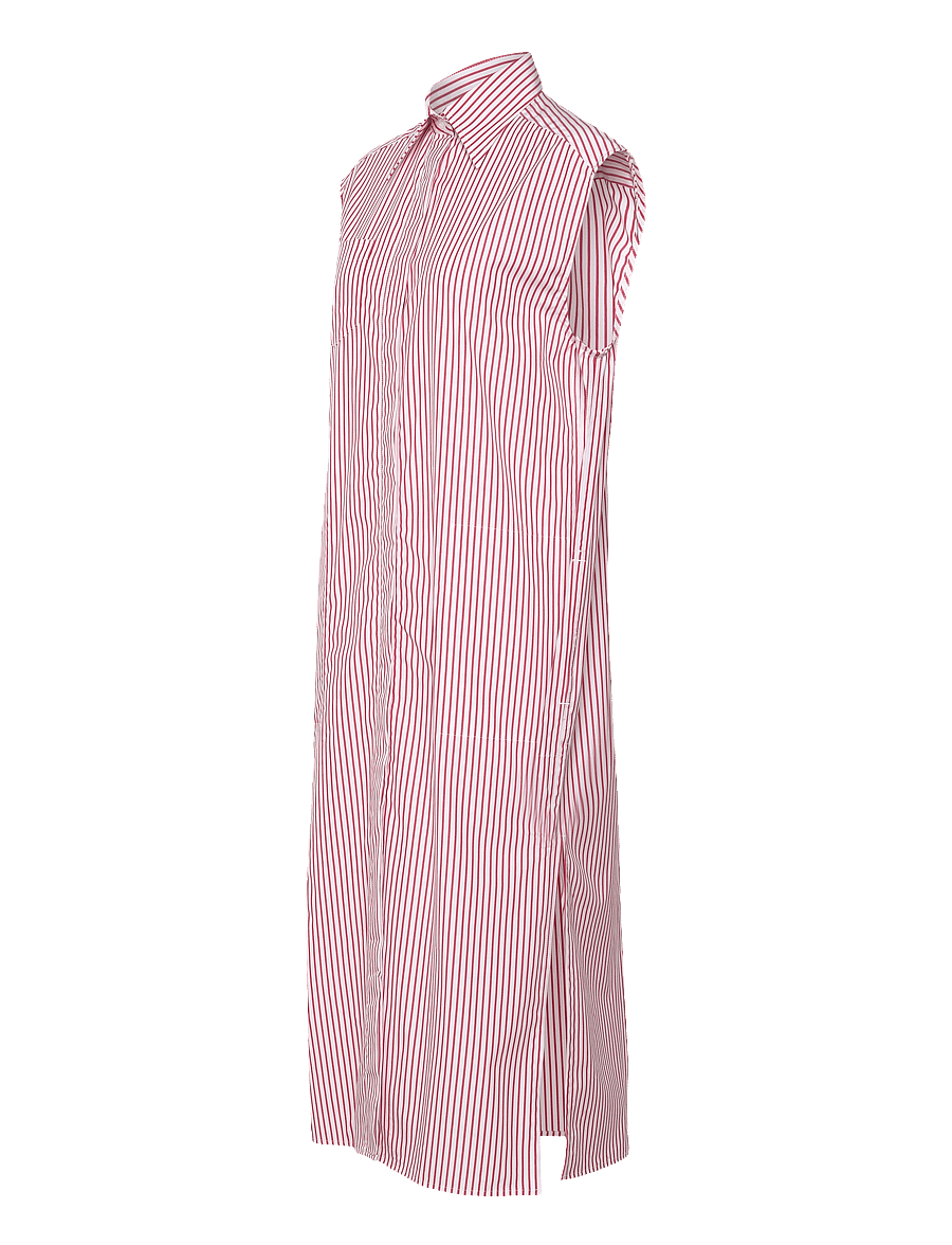 Filippa K - Cotton Poplin Shirt Dress - midi kleitas - white/dark - 2