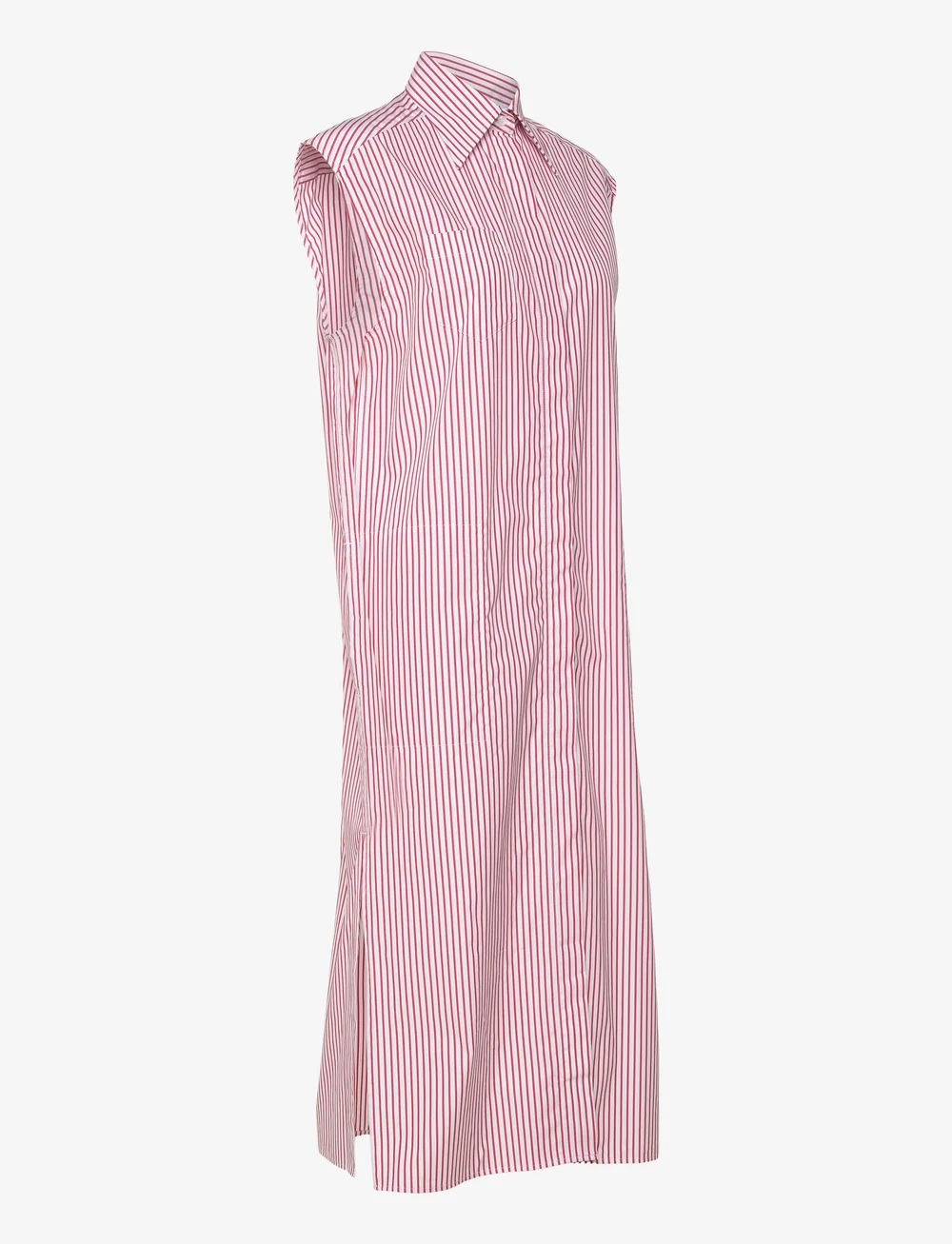 Filippa K - Cotton Poplin Shirt Dress - sommarklänningar - white/dark - 3