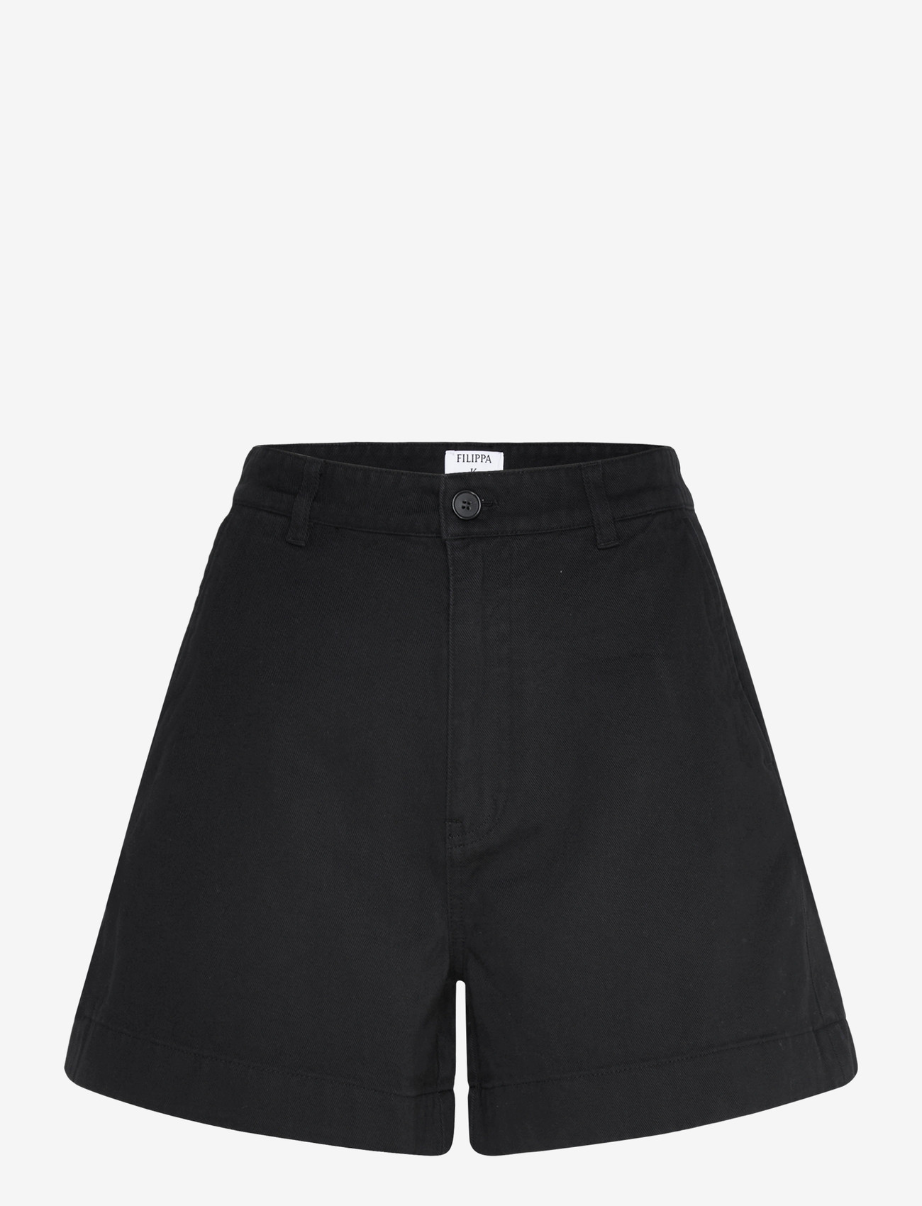 Filippa K - Baggy Cotton Shorts - chino shorts - washed bla - 0