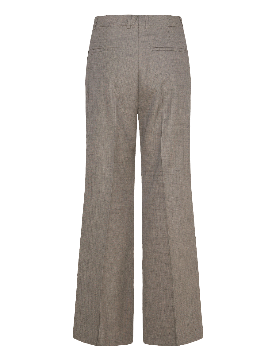 Filippa K - Wool Blend Flare Trousers - schlaghose - taupe - 1