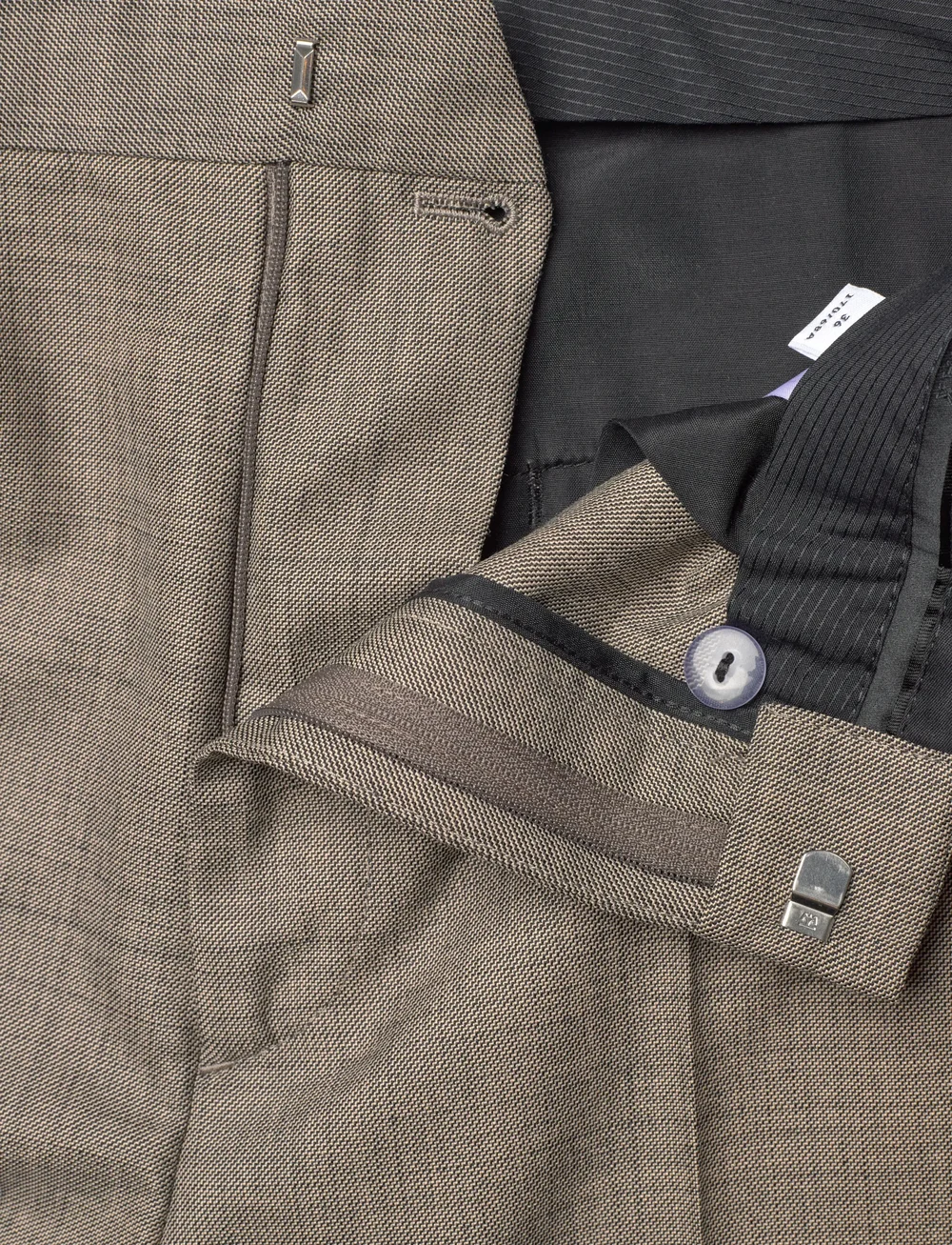 Filippa K - Wool Blend Flare Trousers - schlaghose - taupe - 3