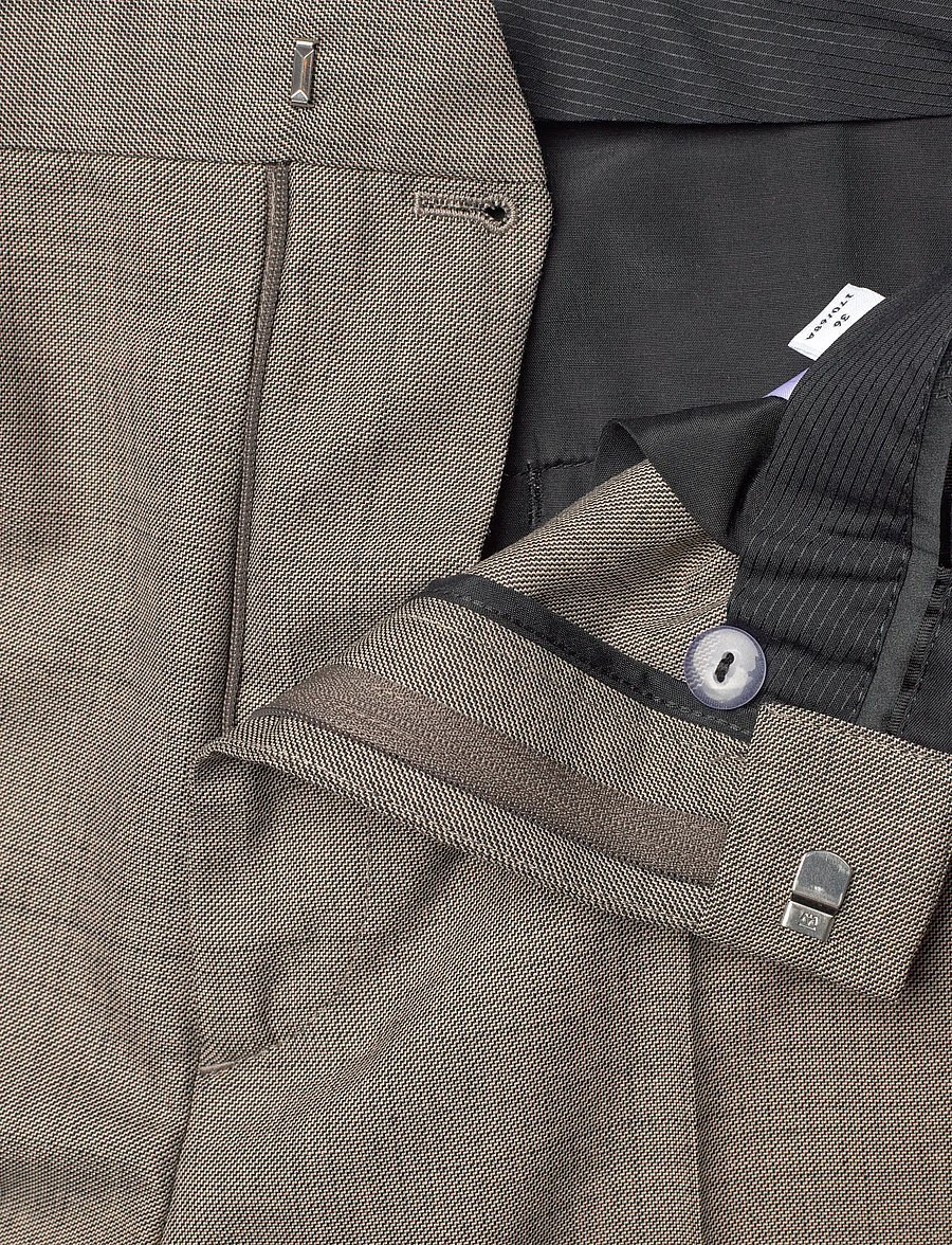Filippa K - Wool Blend Flare Trousers - schlaghose - taupe - 3