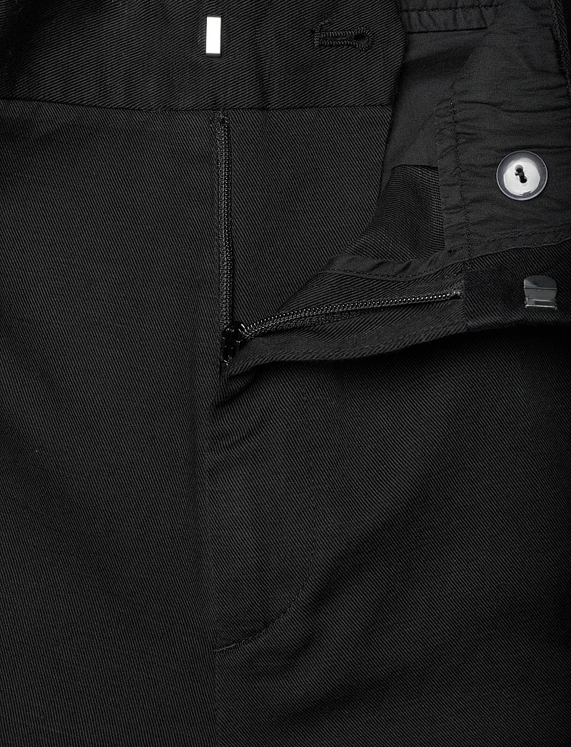 Filippa K - Straight Cotton Linen Shorts - leinen-shorts - black - 3