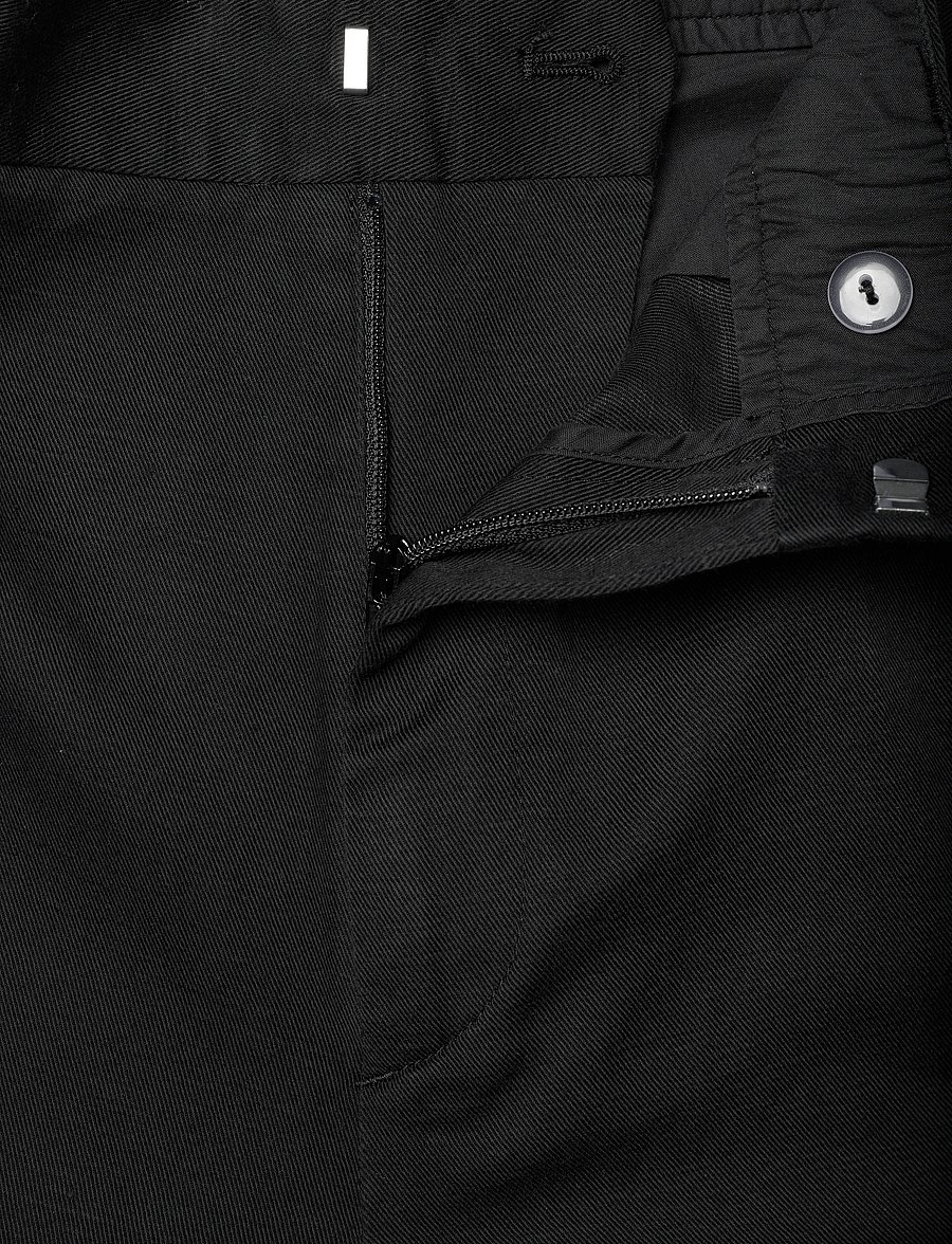 Filippa K - Straight Cotton Linen Shorts - leinen-shorts - black - 3