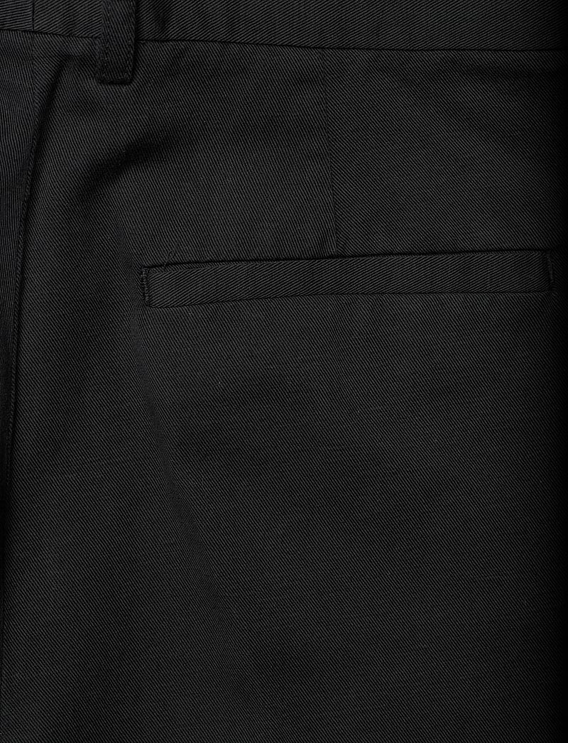 Filippa K - Straight Cotton Linen Shorts - leinen-shorts - black - 4